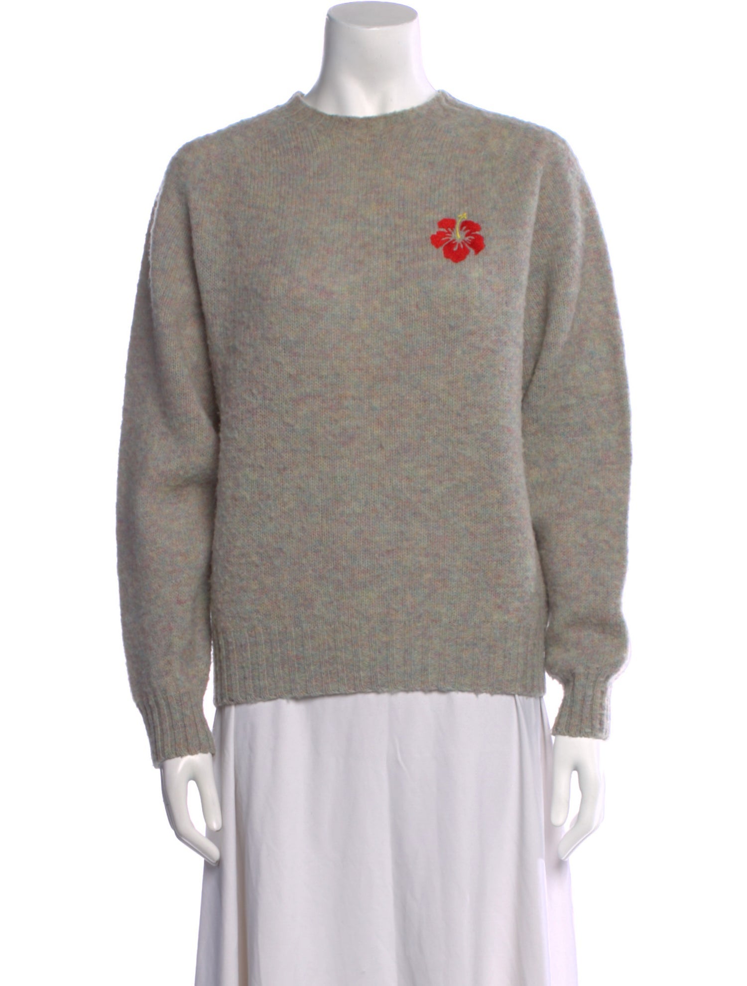 Trademark Wool Mock Neck Sweater