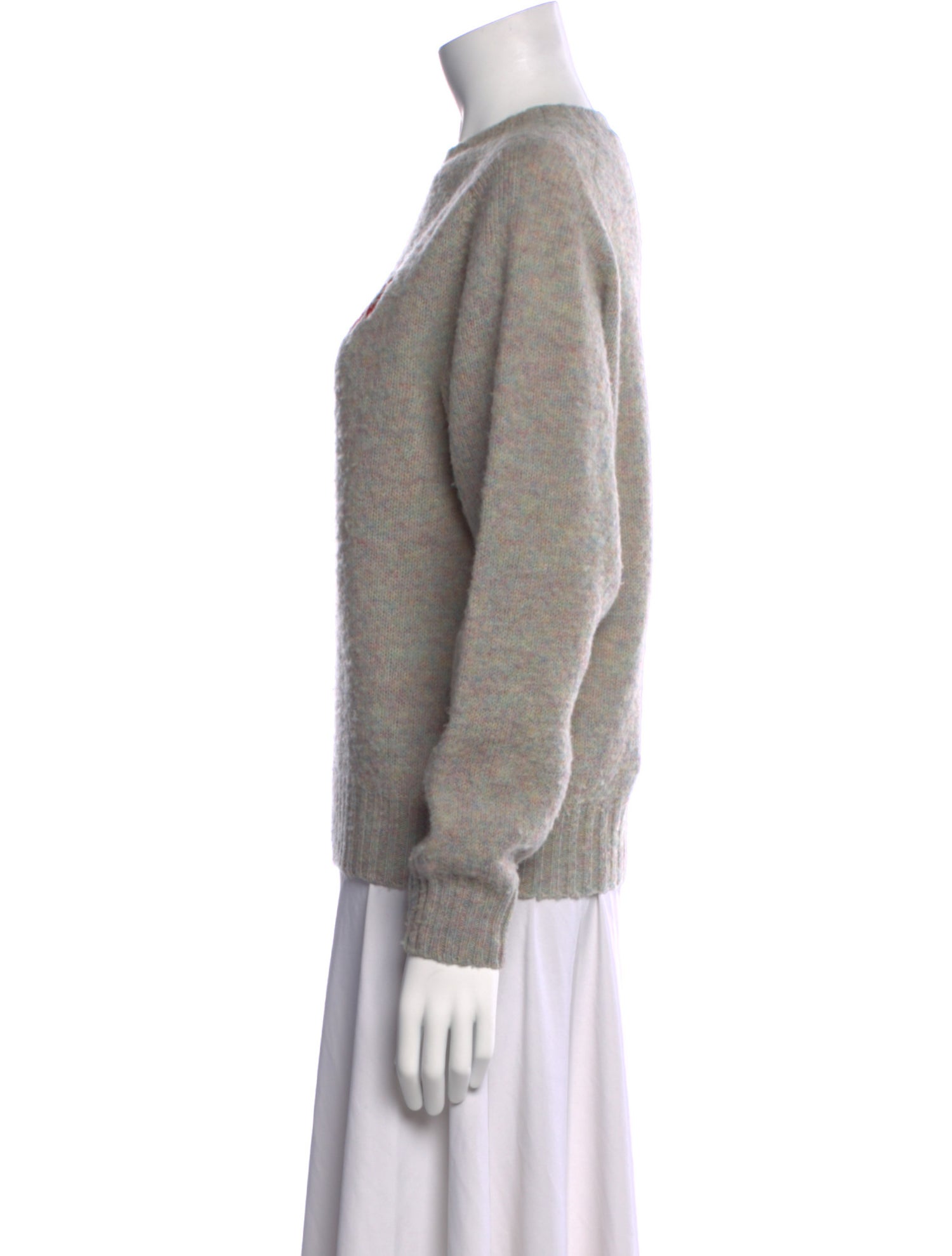 Trademark Wool Mock Neck Sweater