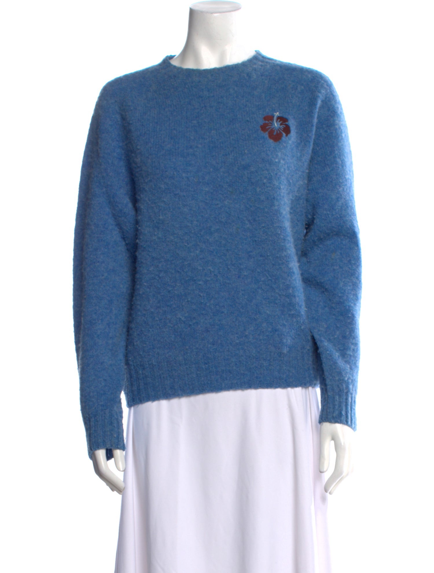 Trademark Wool Crew Neck Sweater