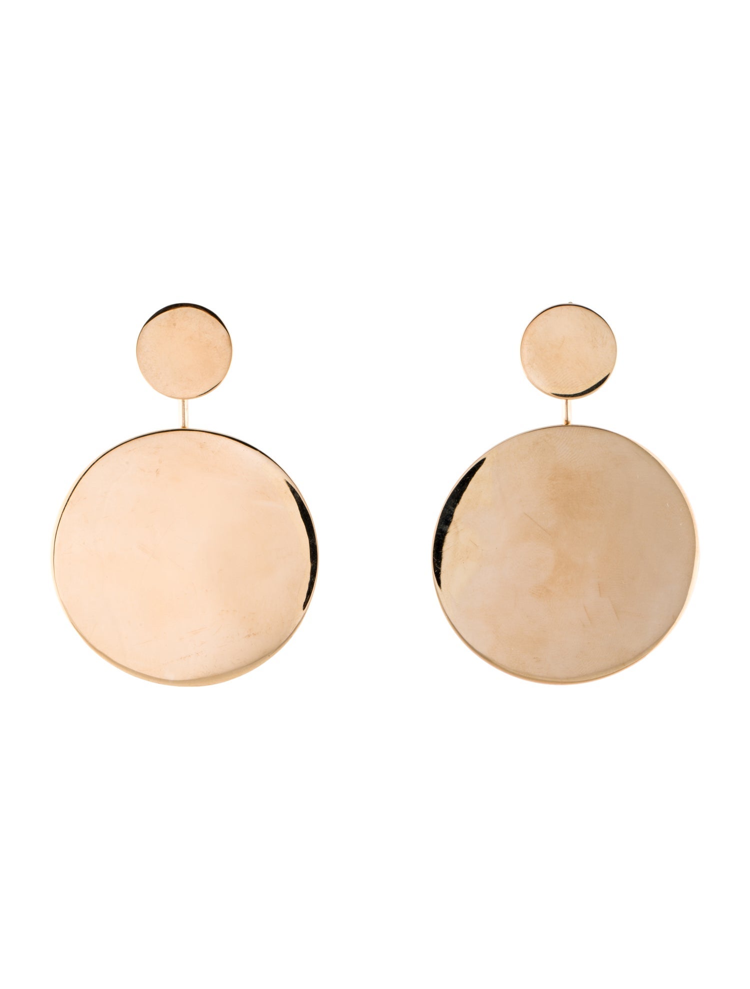 Trademark Big Circle Drop Earrings