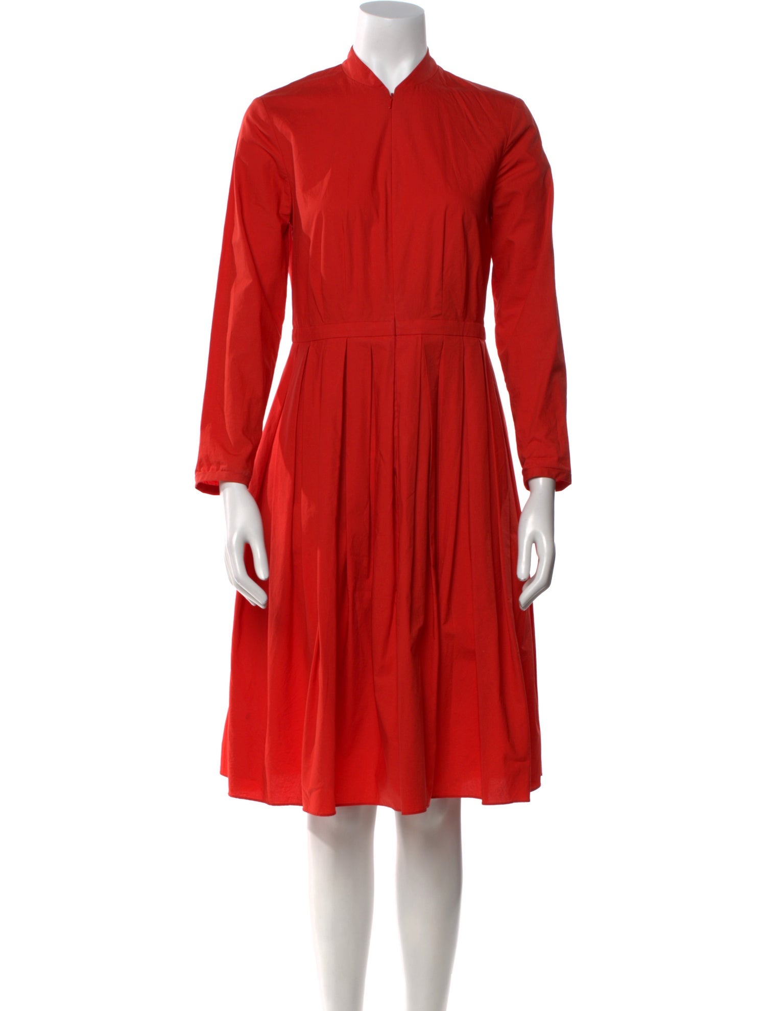Trademark Mock Neck Knee-Length Dress