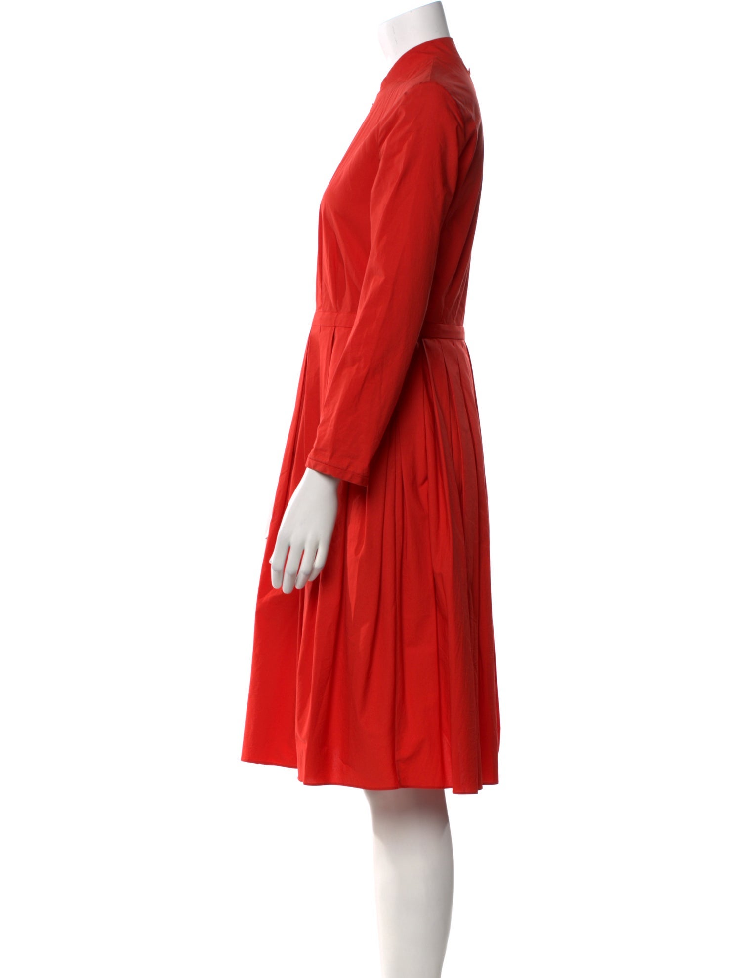 Trademark Mock Neck Knee-Length Dress