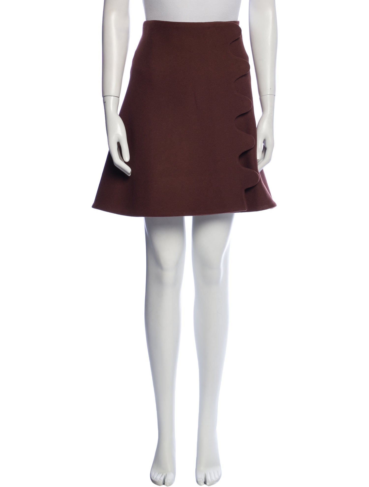 Trademark Wool Mini Skirt