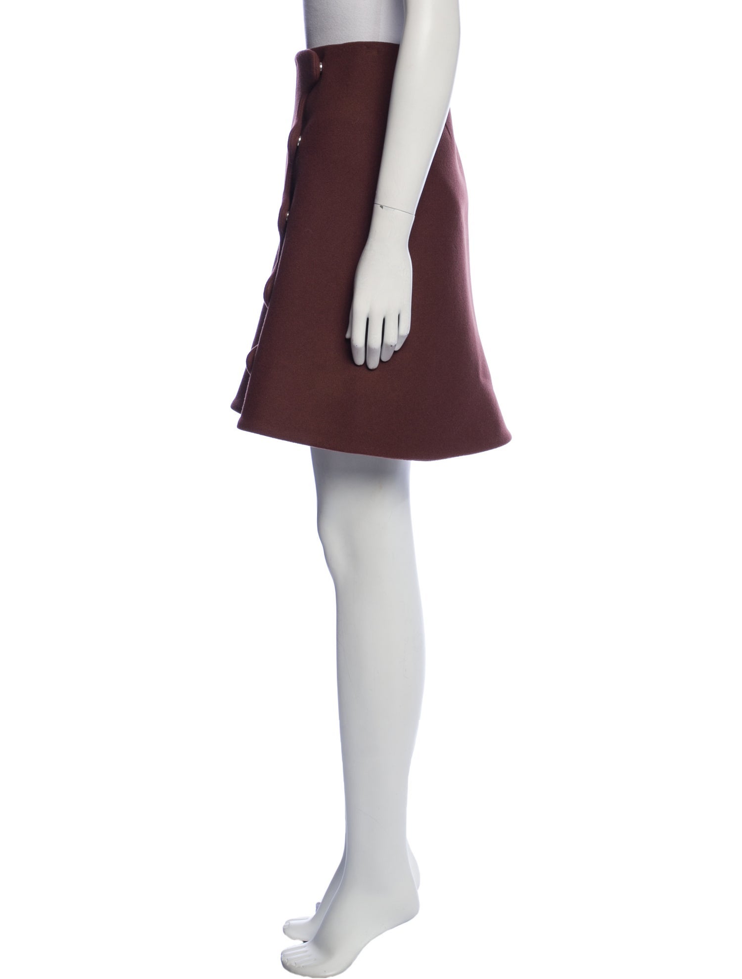 Trademark Wool Mini Skirt