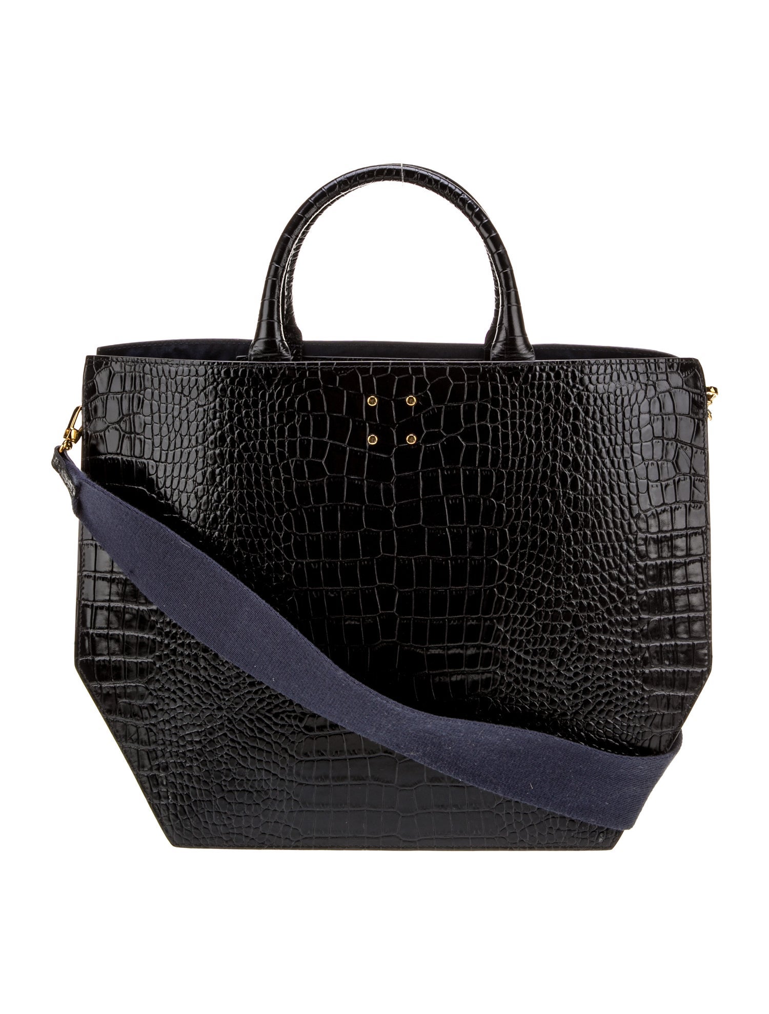 Trademark Leather Top Handle Bag