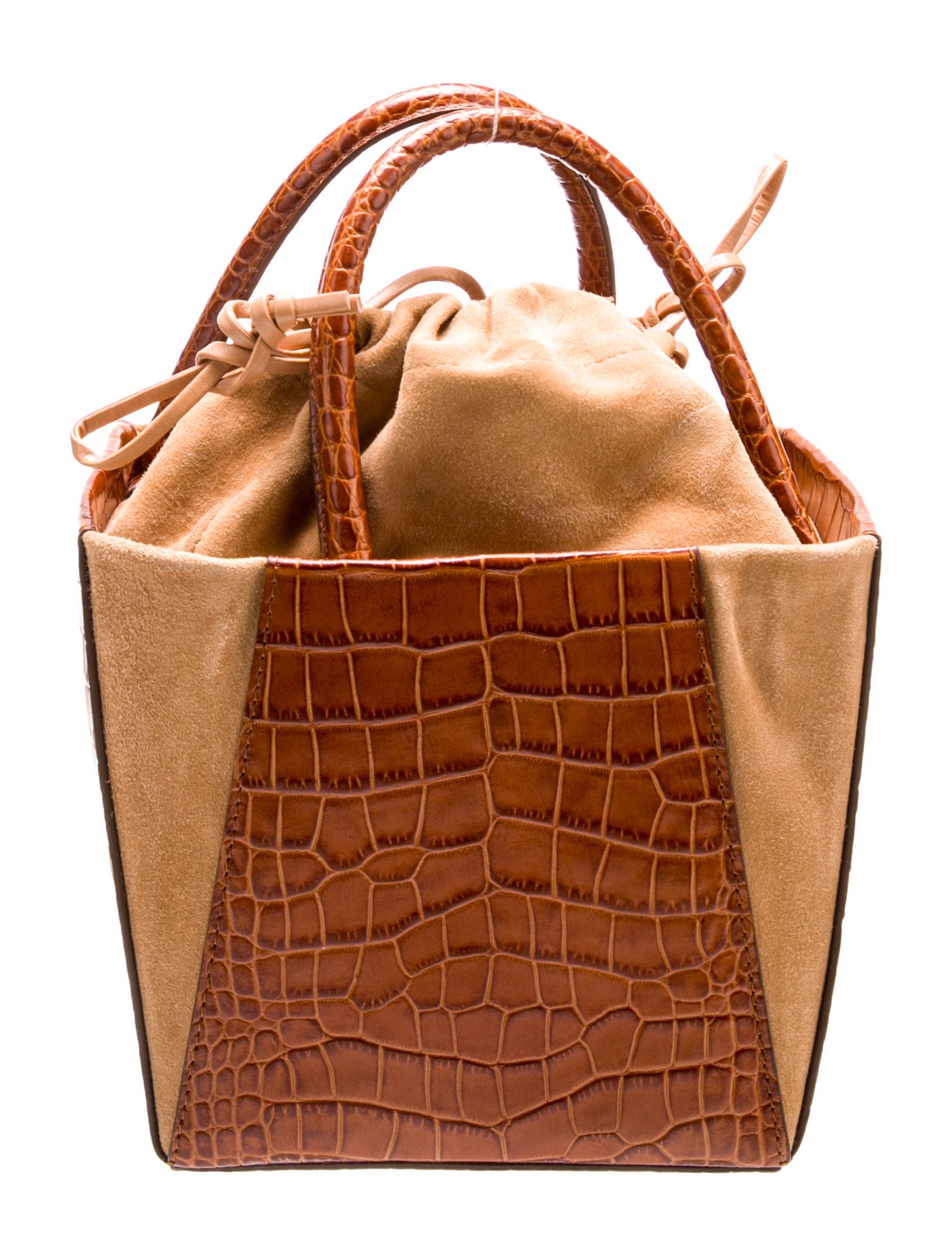 Trademark Crocodile Top Handle Bag