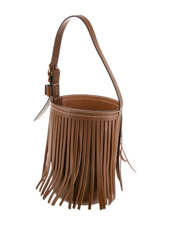 Trademark Leather Bucket Bag
