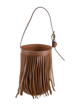 Trademark Leather Bucket Bag