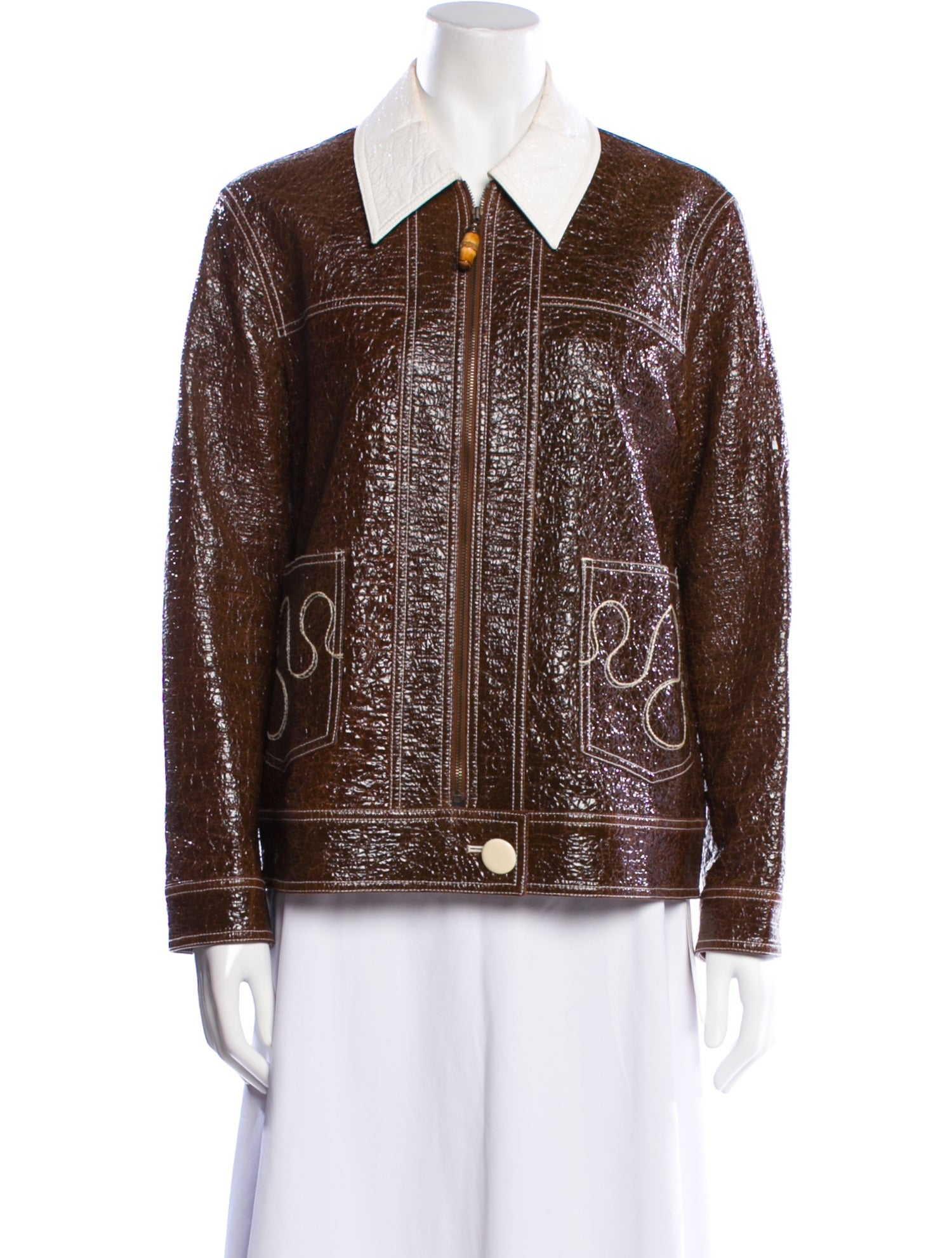 Trademark Printed Evening Jacket