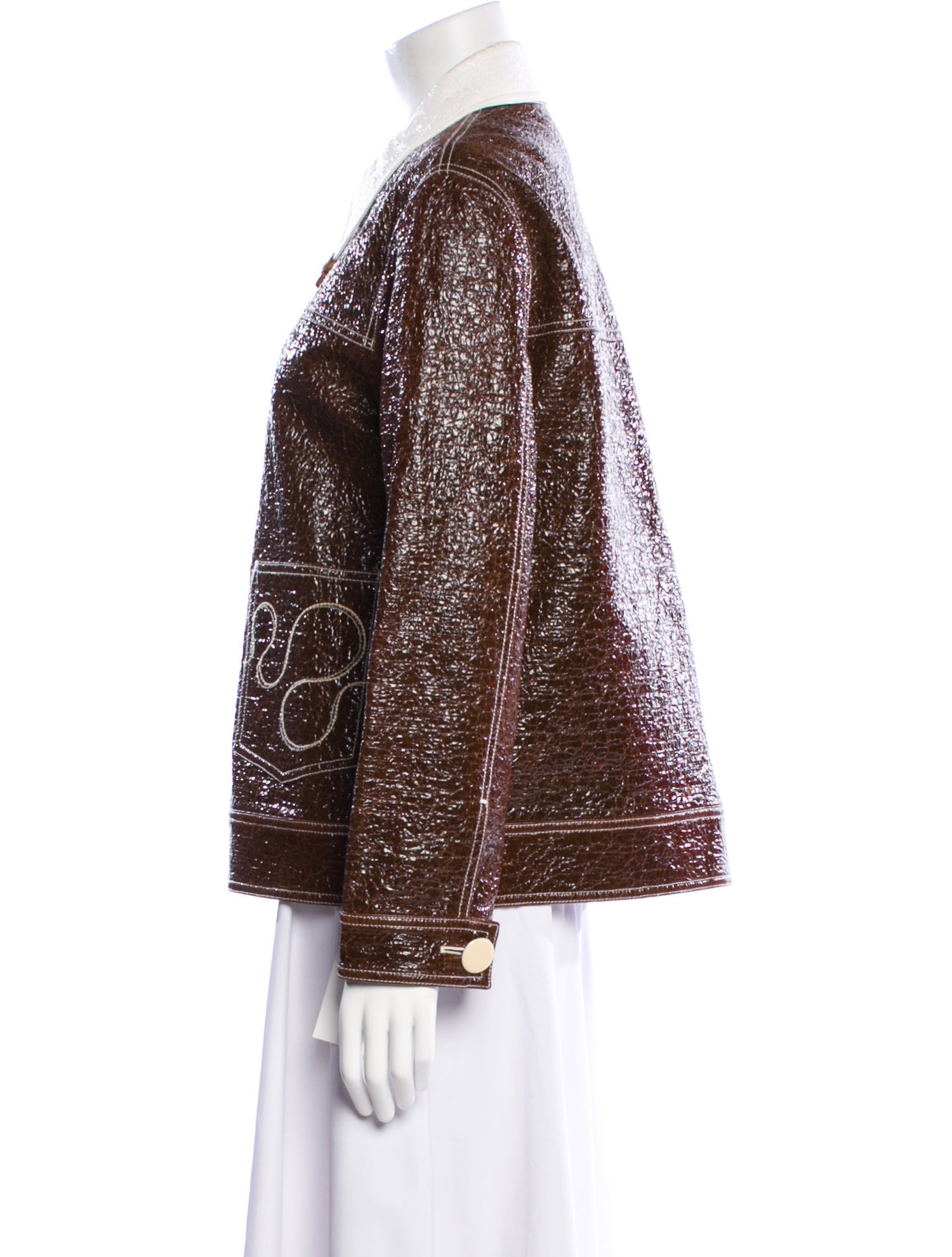 Trademark Printed Evening Jacket