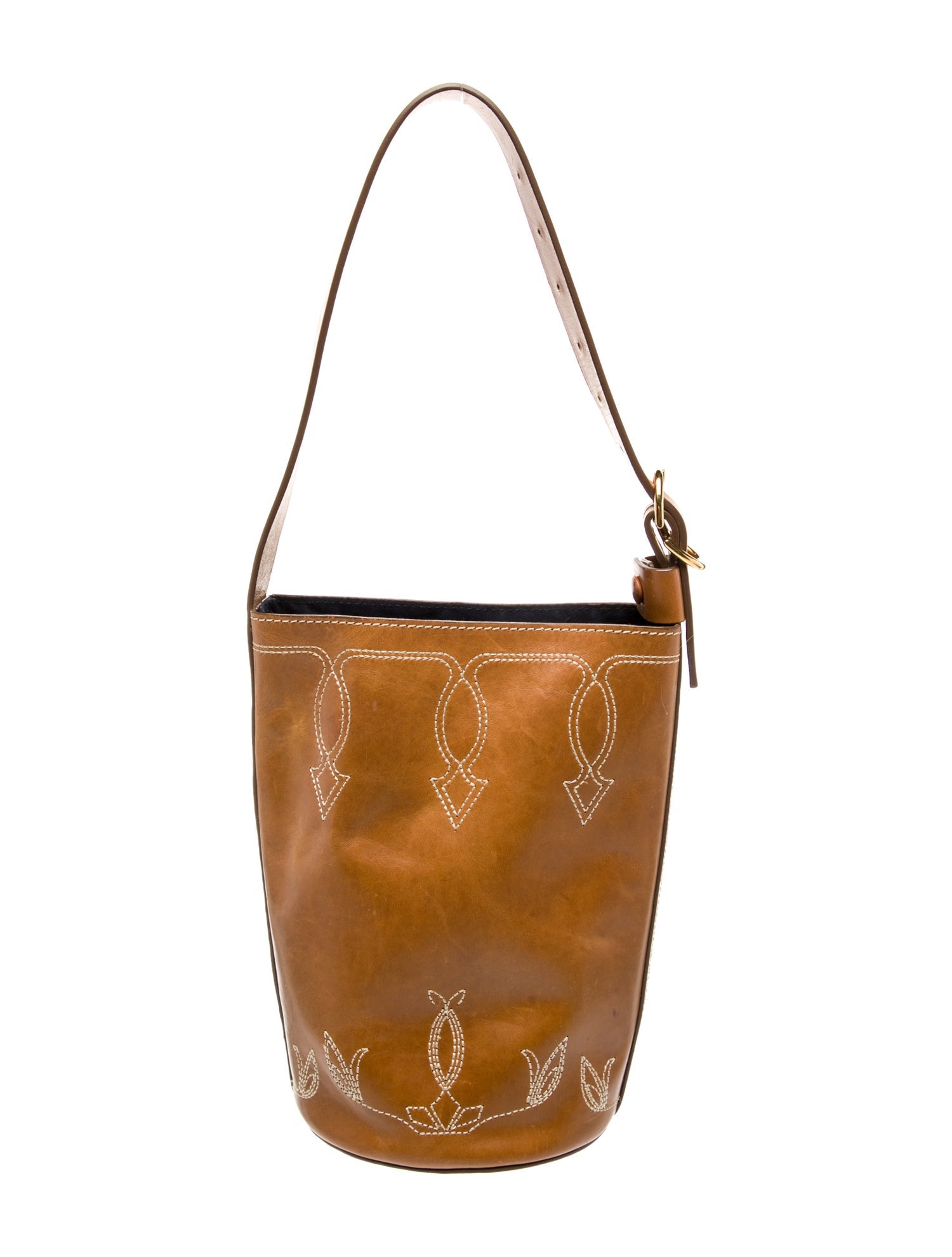 Trademark Leather Bucket Bag