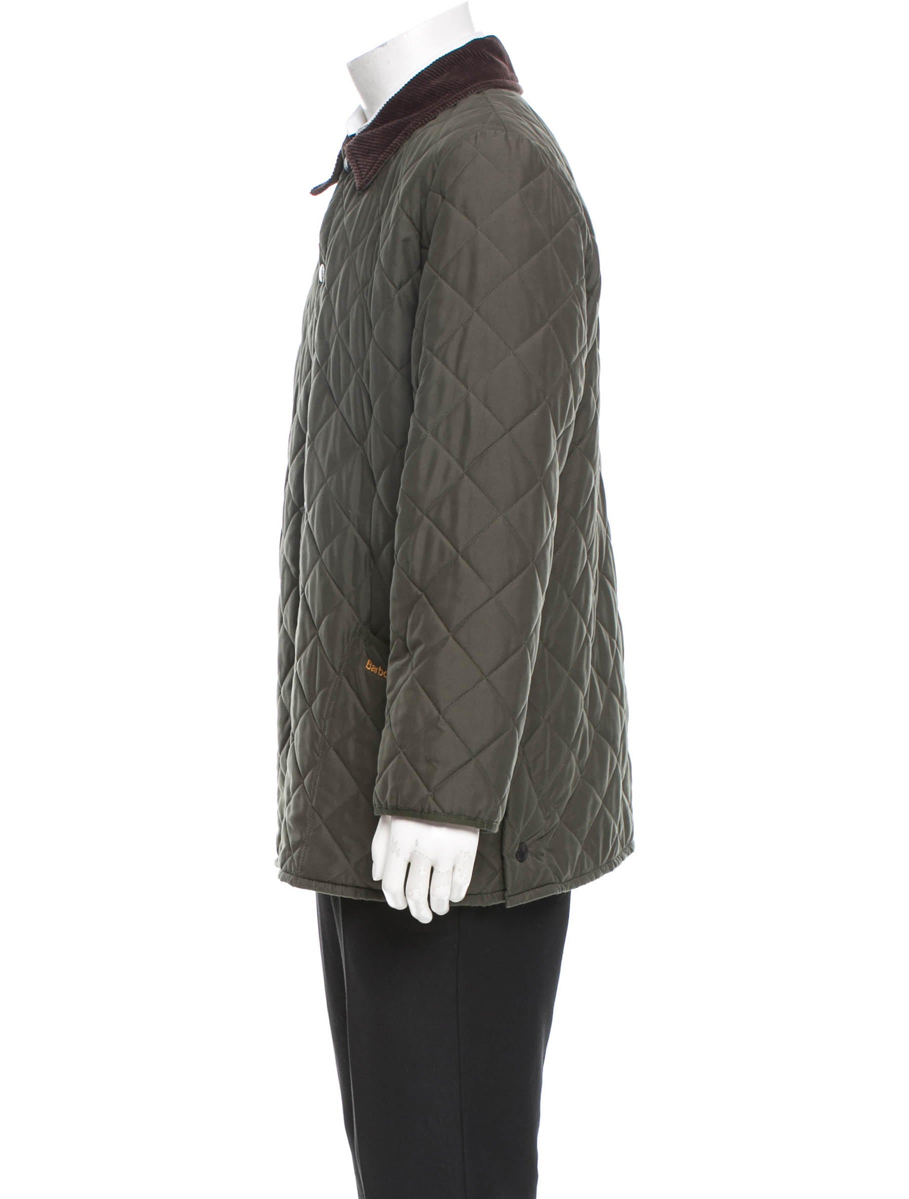 Barbour Quilted Eskdale Jacket Green Outerwear, Clothing W2U20451