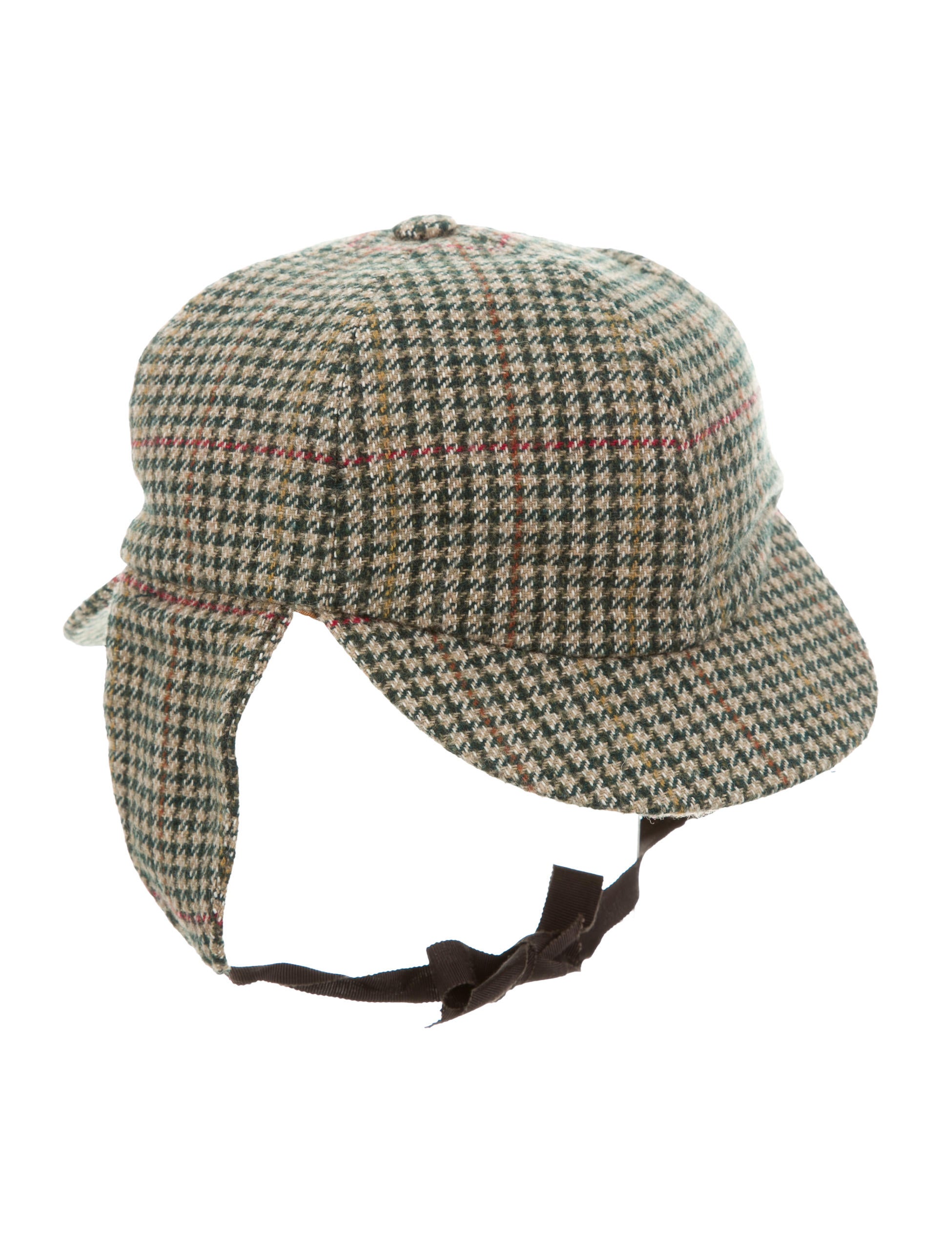 Barbour Woven Houndstooth Hat