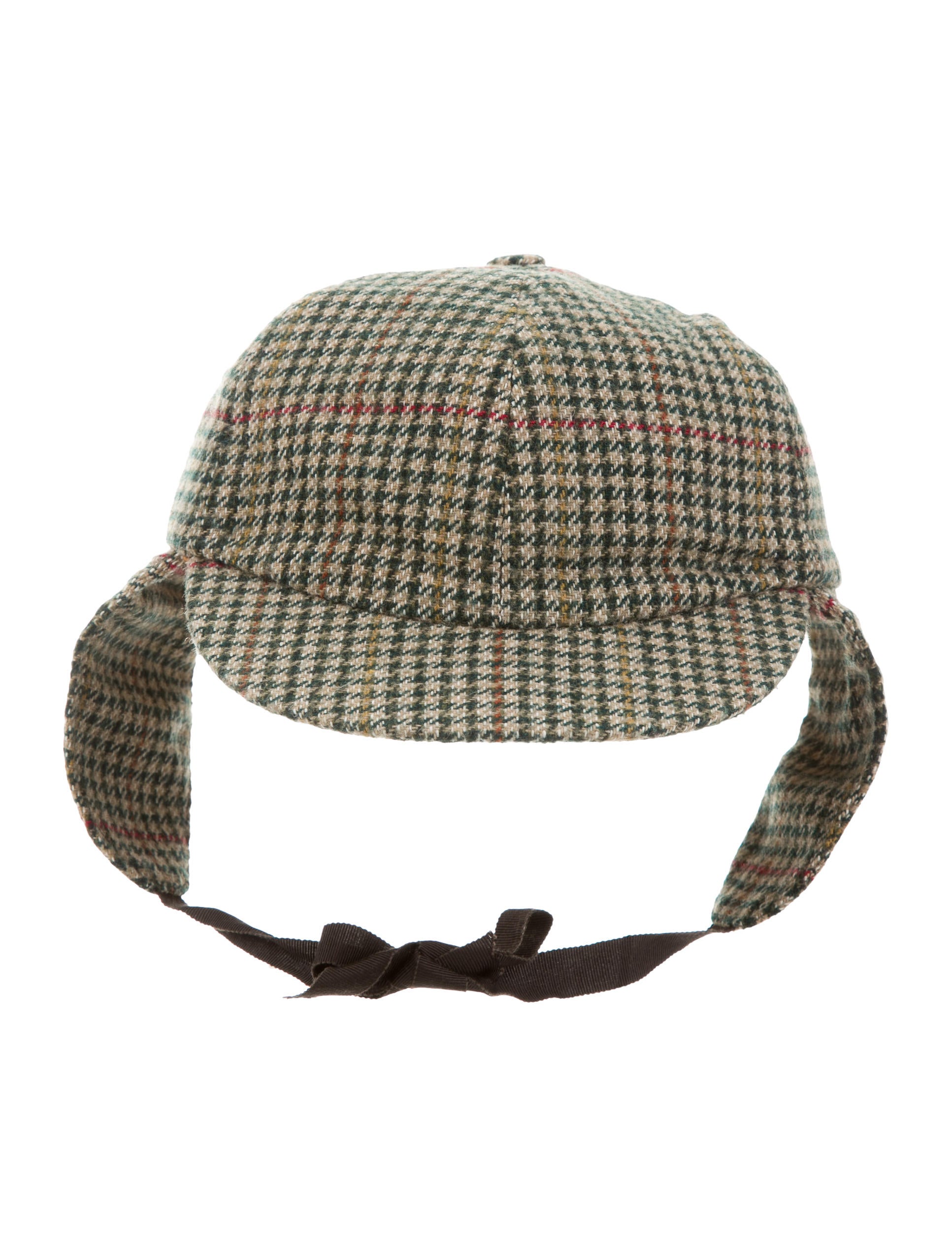 Barbour Woven Houndstooth Hat