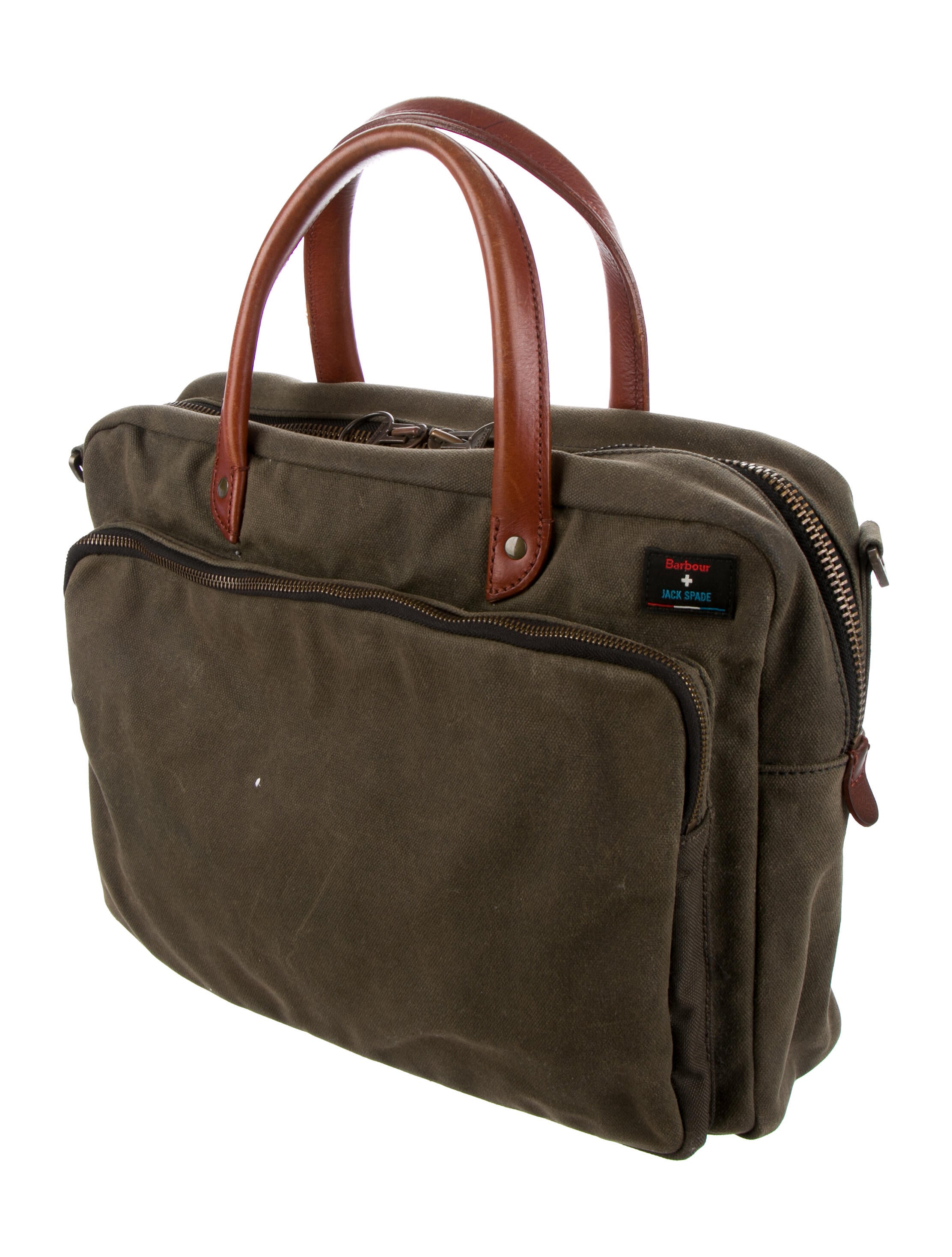 barbour briefcase