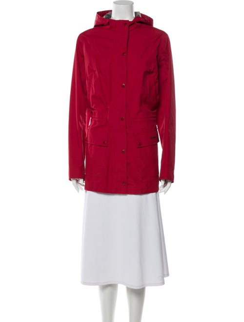 Barbour Coat Red