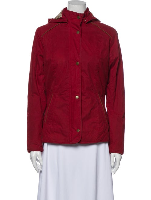 Barbour Jacket Red