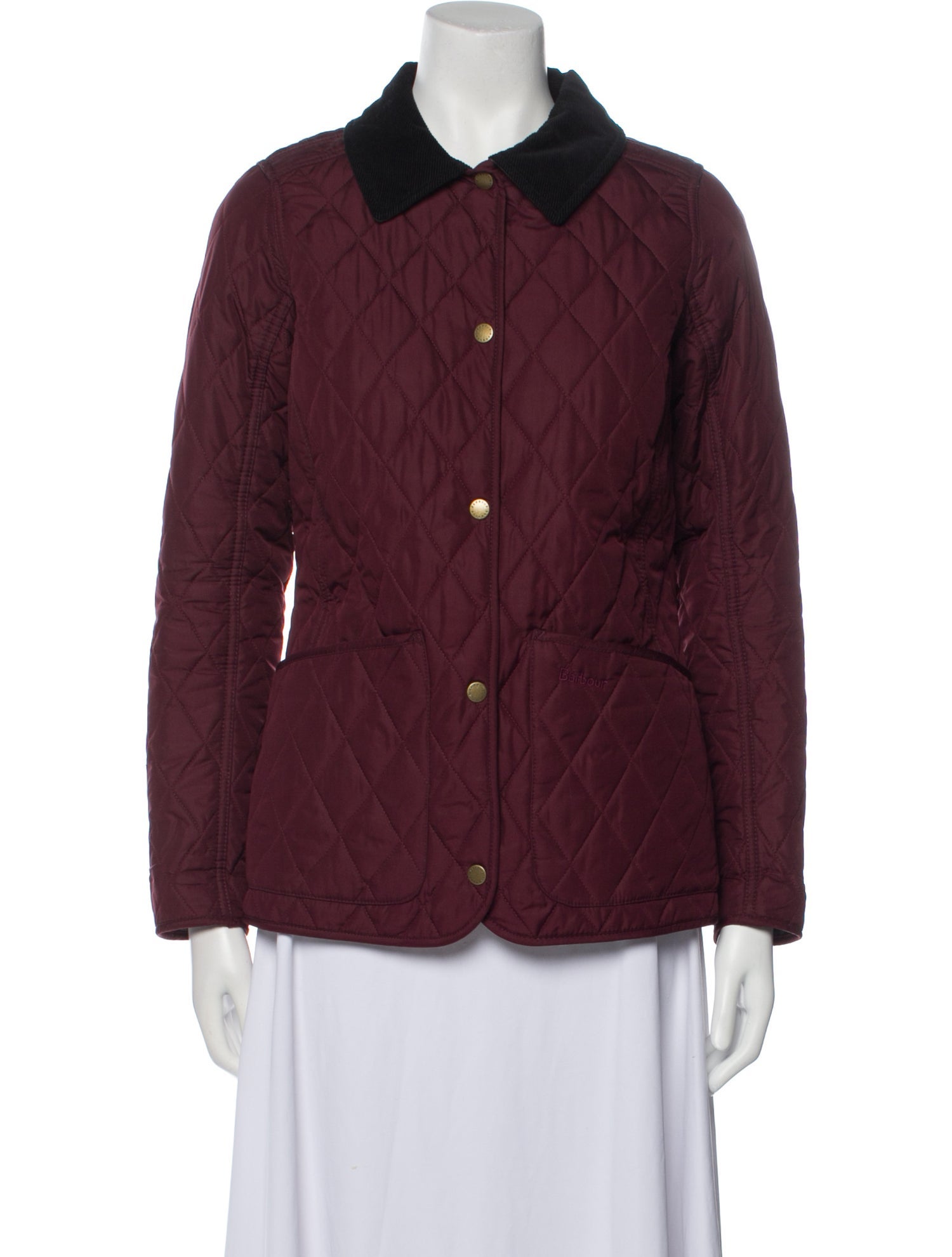 Barbour Utility Jacket - Burgundy Jackets, Clothing - W2U39989 | The ...