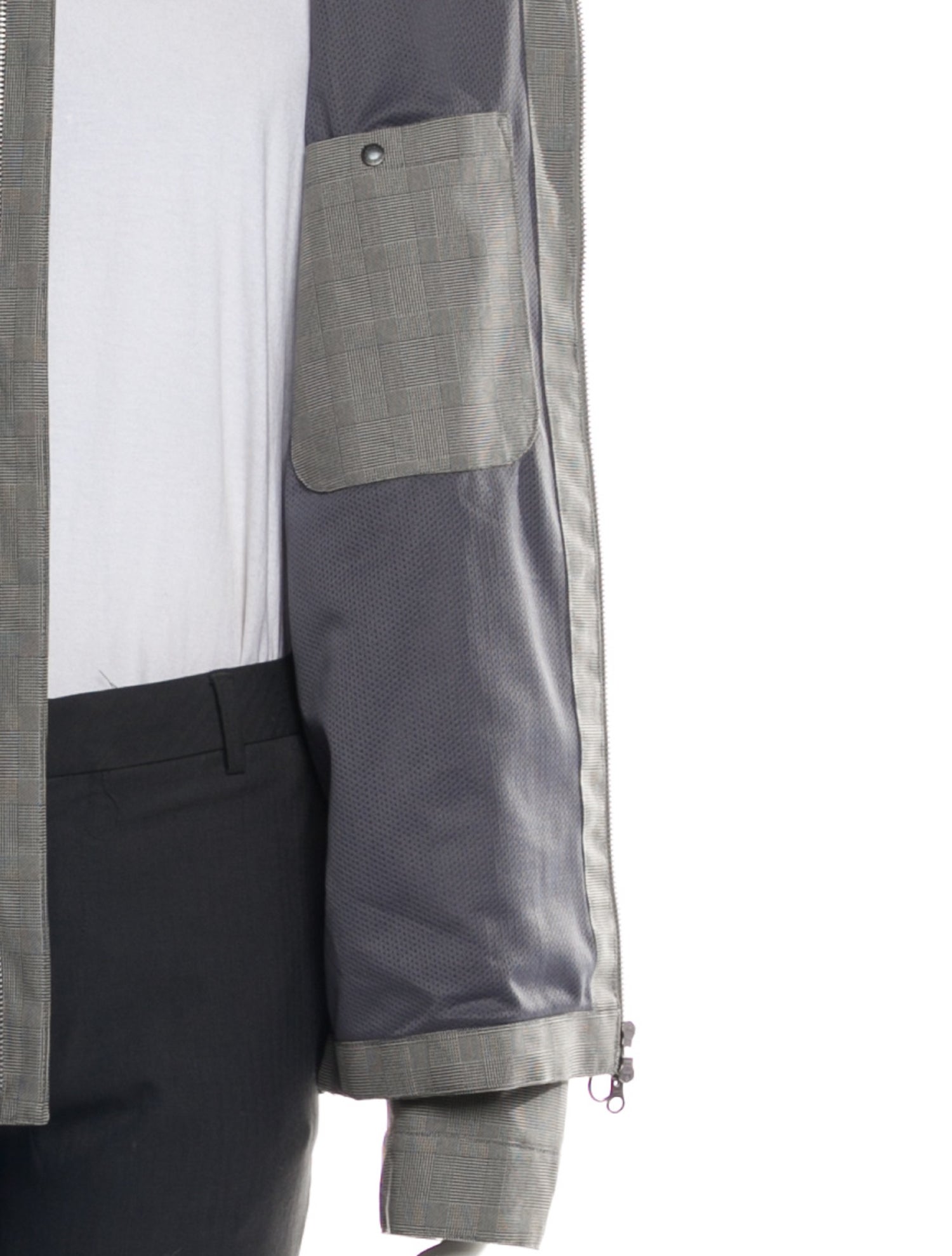 Barbour Plaid Print Jacket