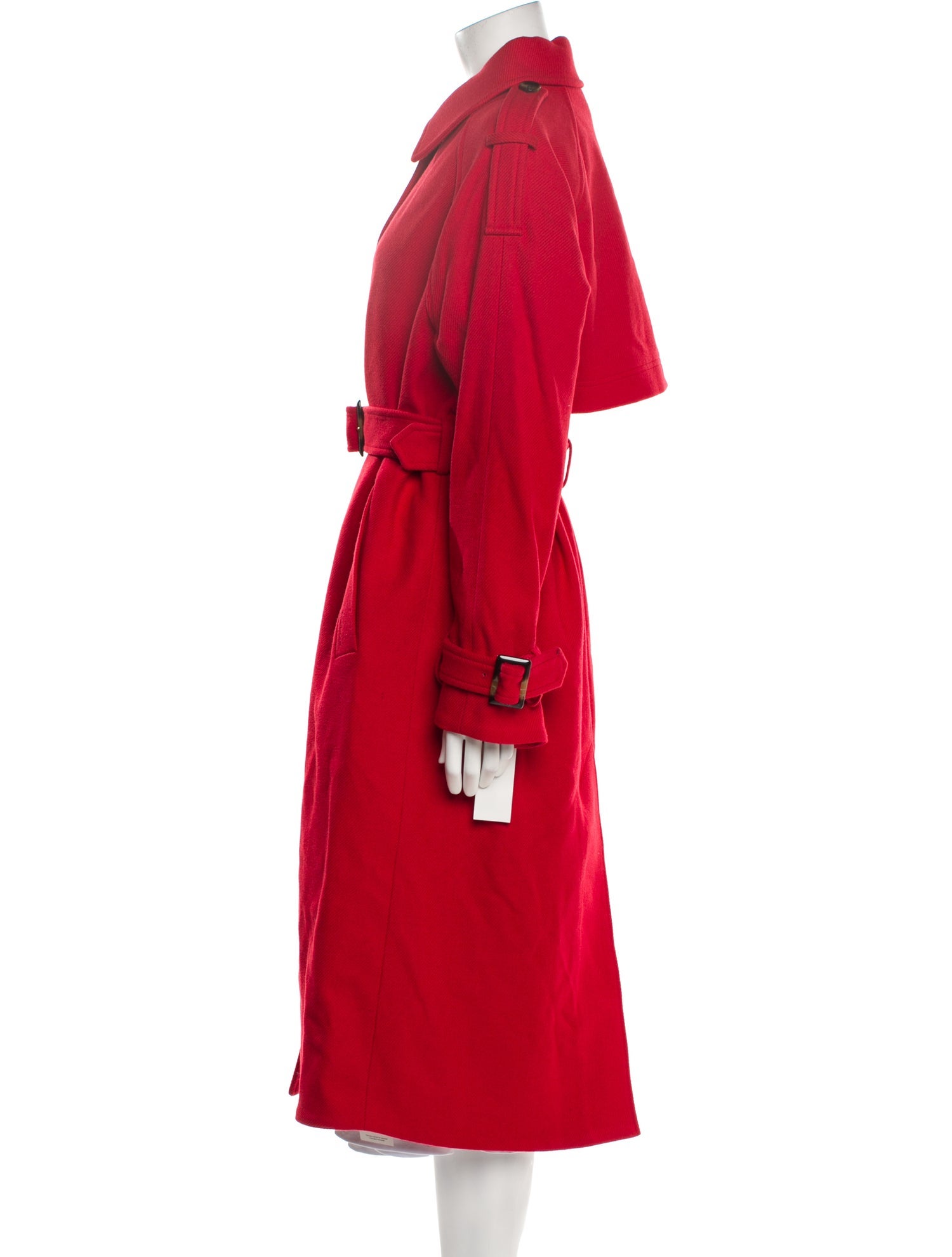 Barbour Wool Trench Coat