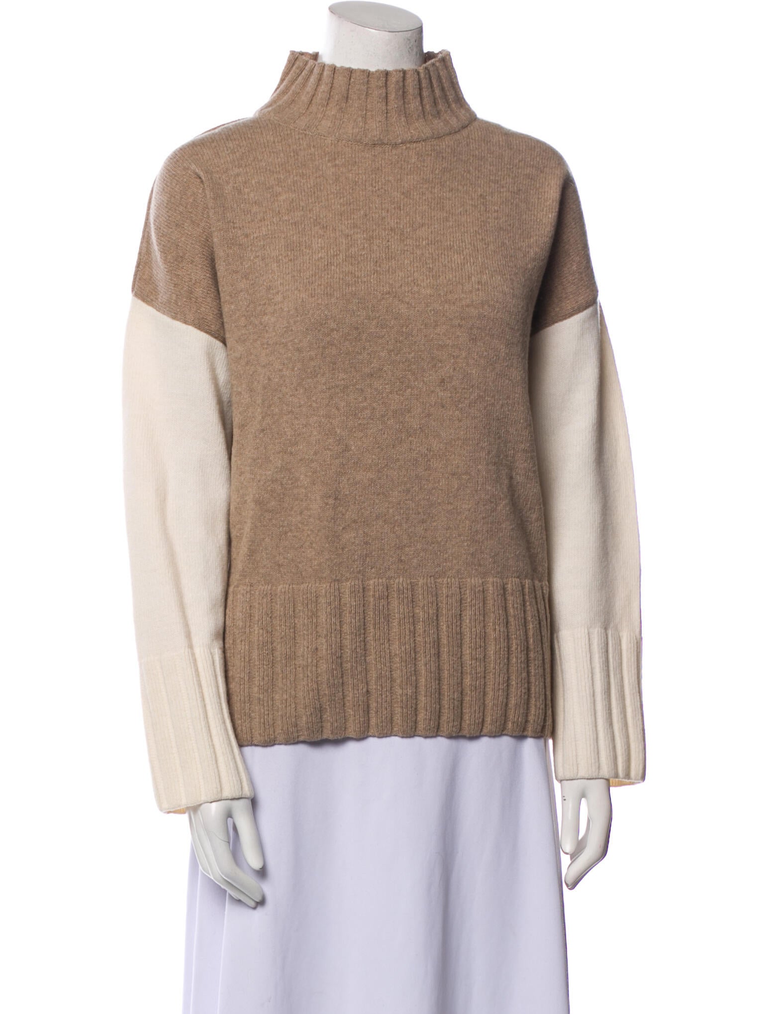 Barbour Wool Colorblock Pattern Sweater