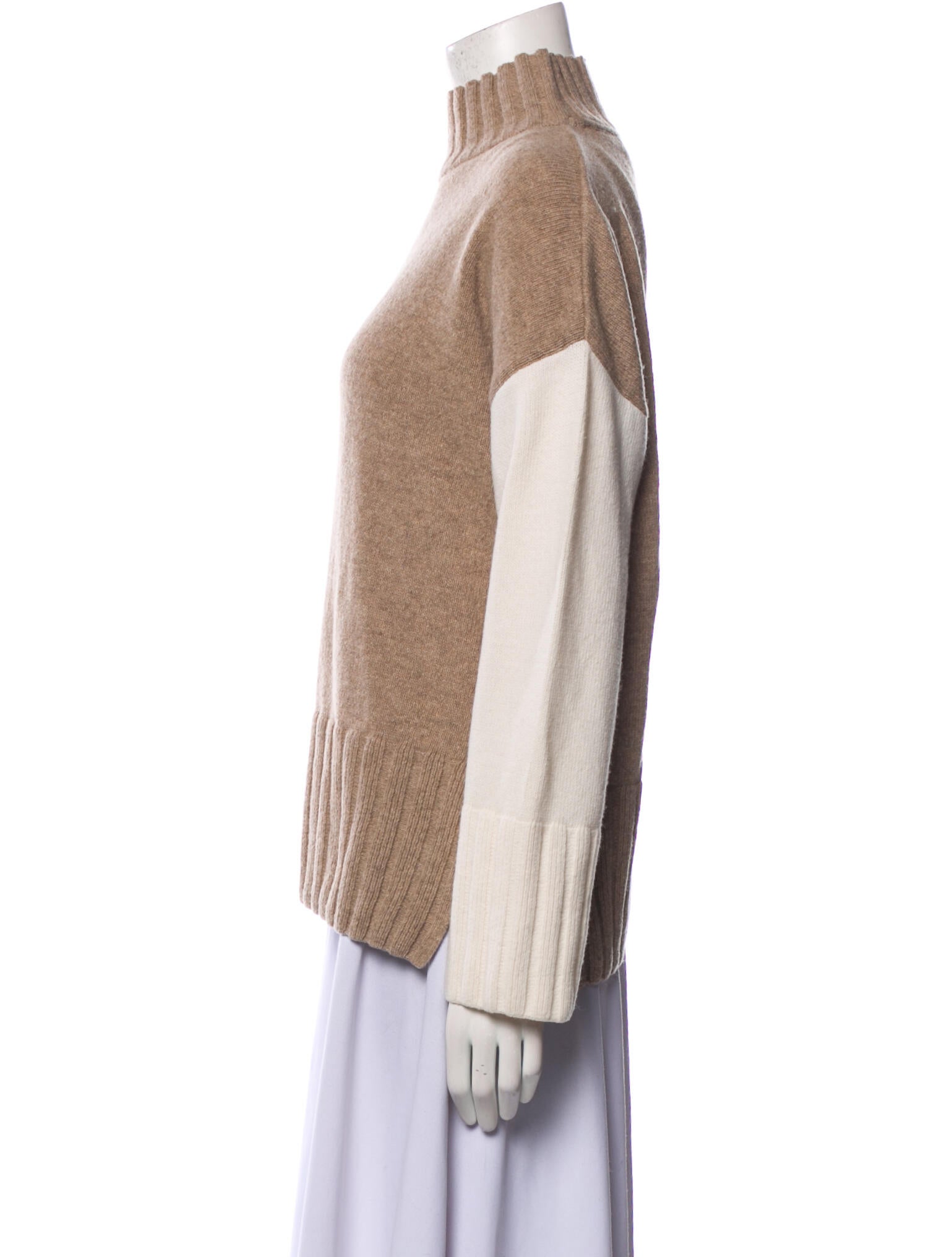 Barbour Wool Colorblock Pattern Sweater