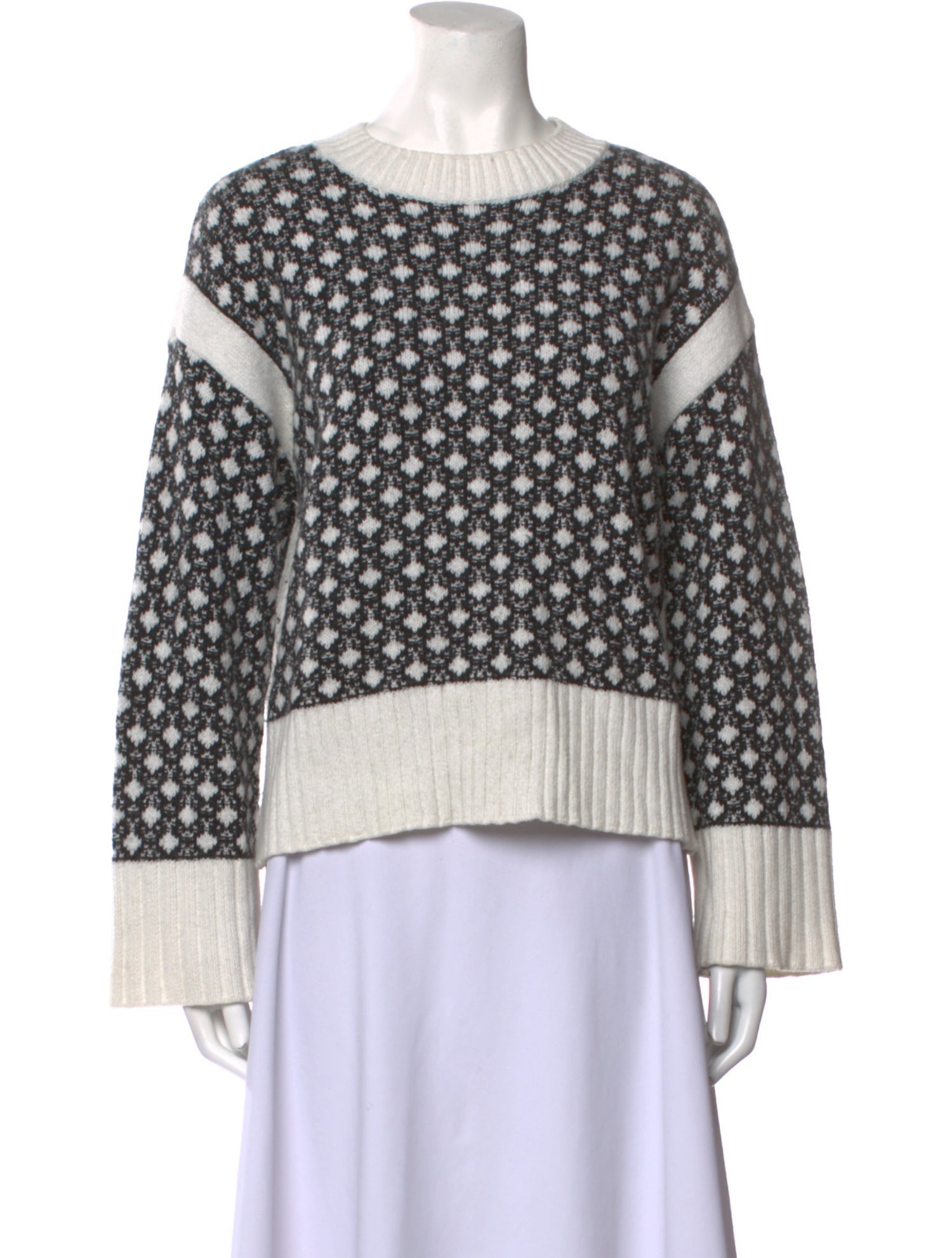 Barbour Printed Crew Neck Sweater