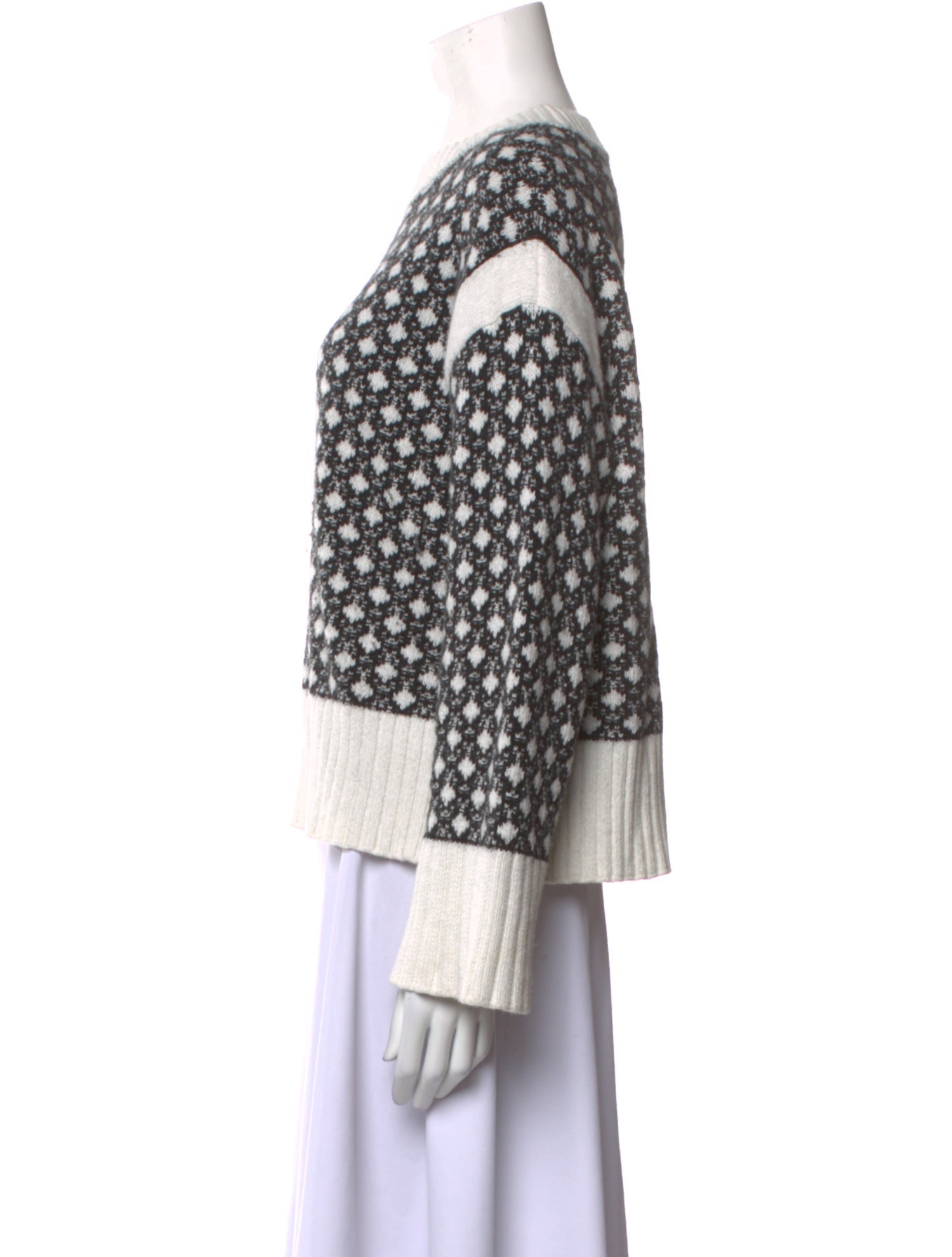 Barbour Printed Crew Neck Sweater