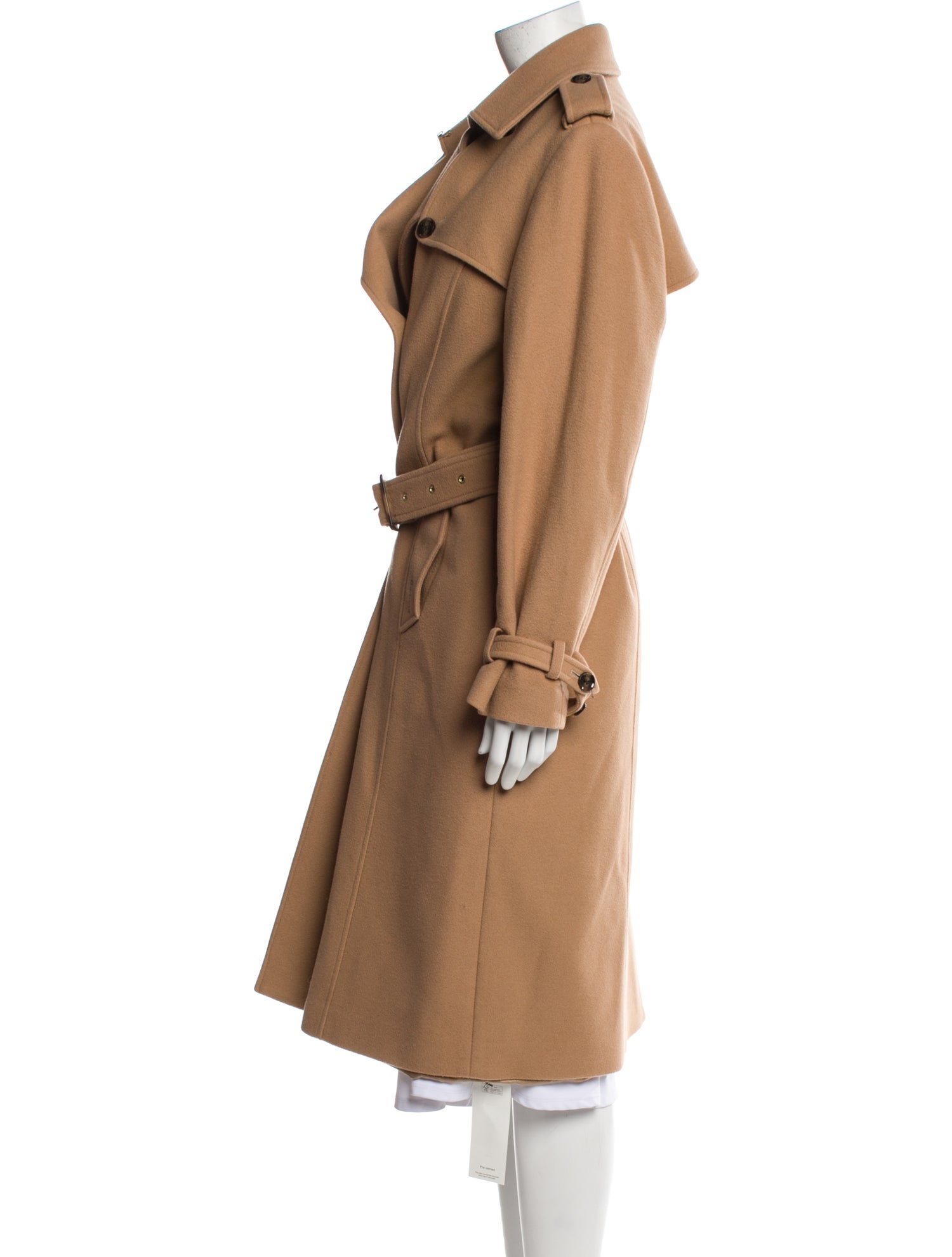 Barbour Wool Trench Coat