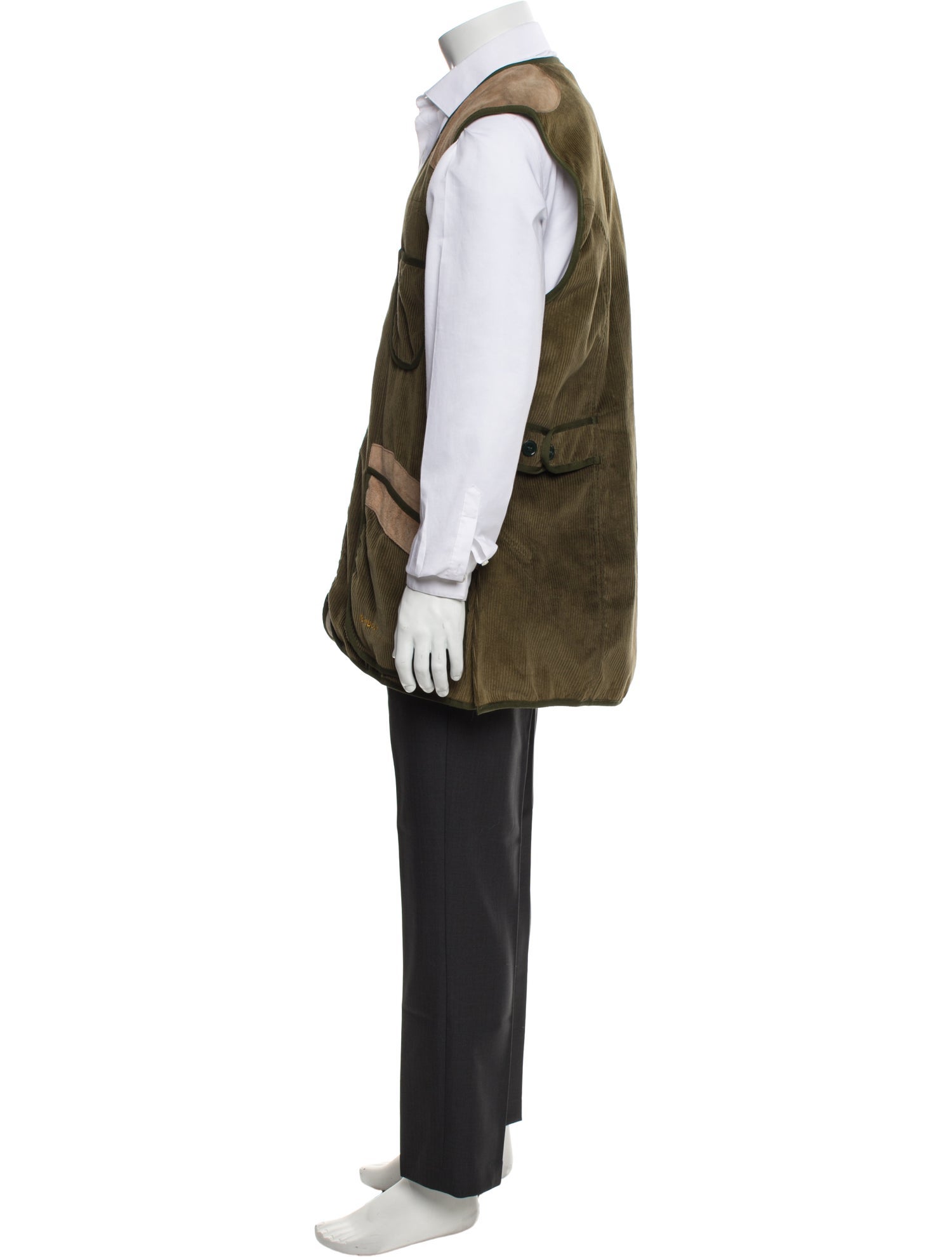 Barbour Colorblock Pattern Vest