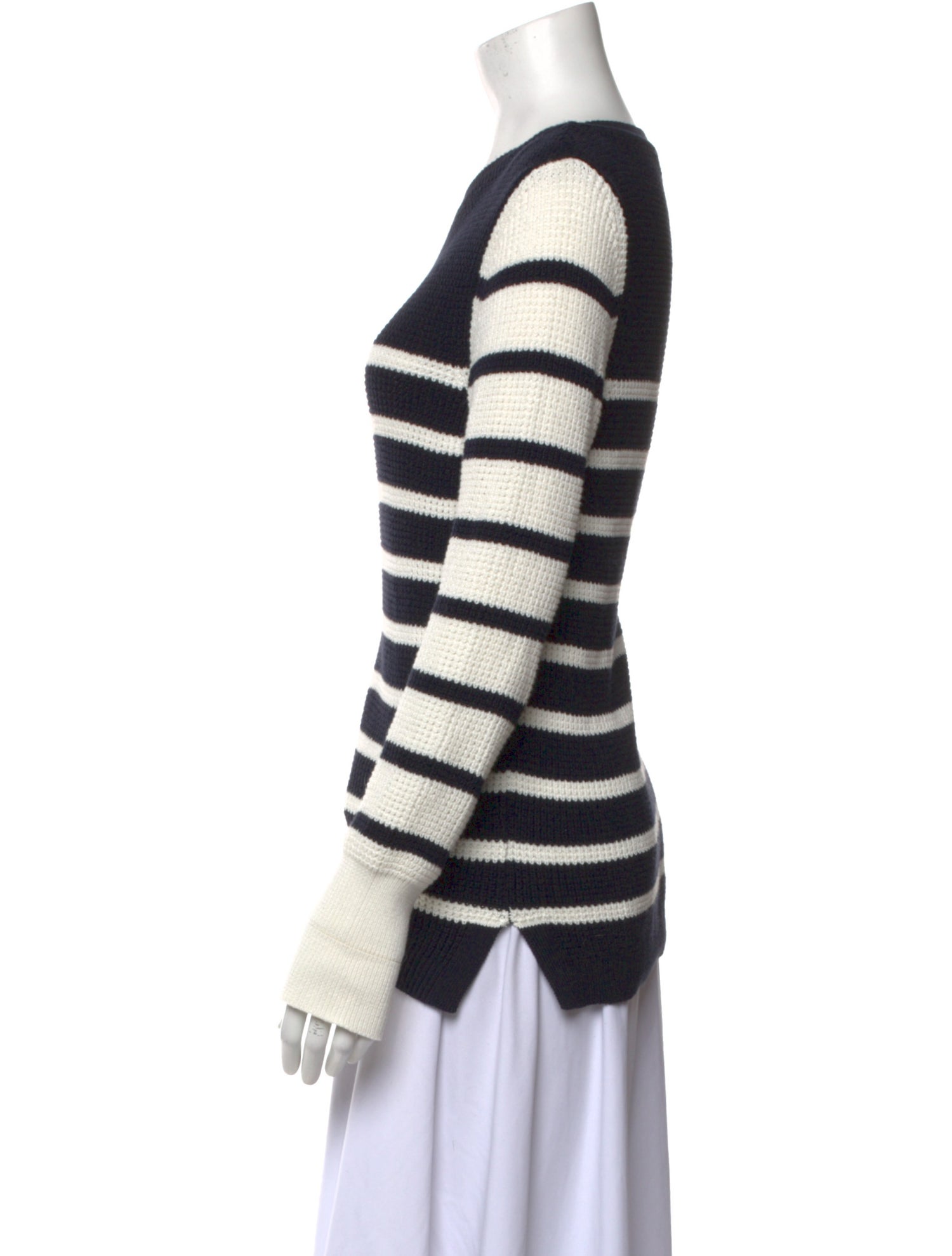 Barbour Striped Bateau Neckline Sweater
