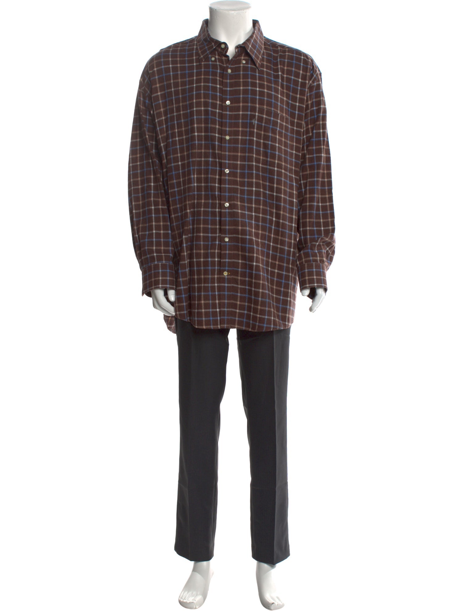 Barbour Plaid Print Long Sleeve Shirt
