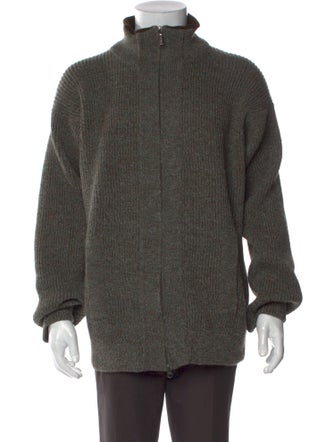 Barbour Wool Turtleneck Cardigan
