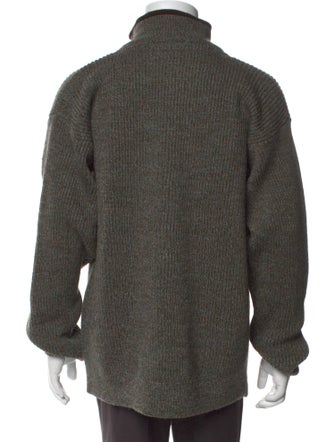 Barbour Wool Turtleneck Cardigan