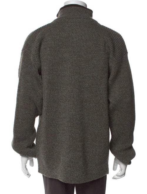 Barbour Wool Turtleneck Cardigan