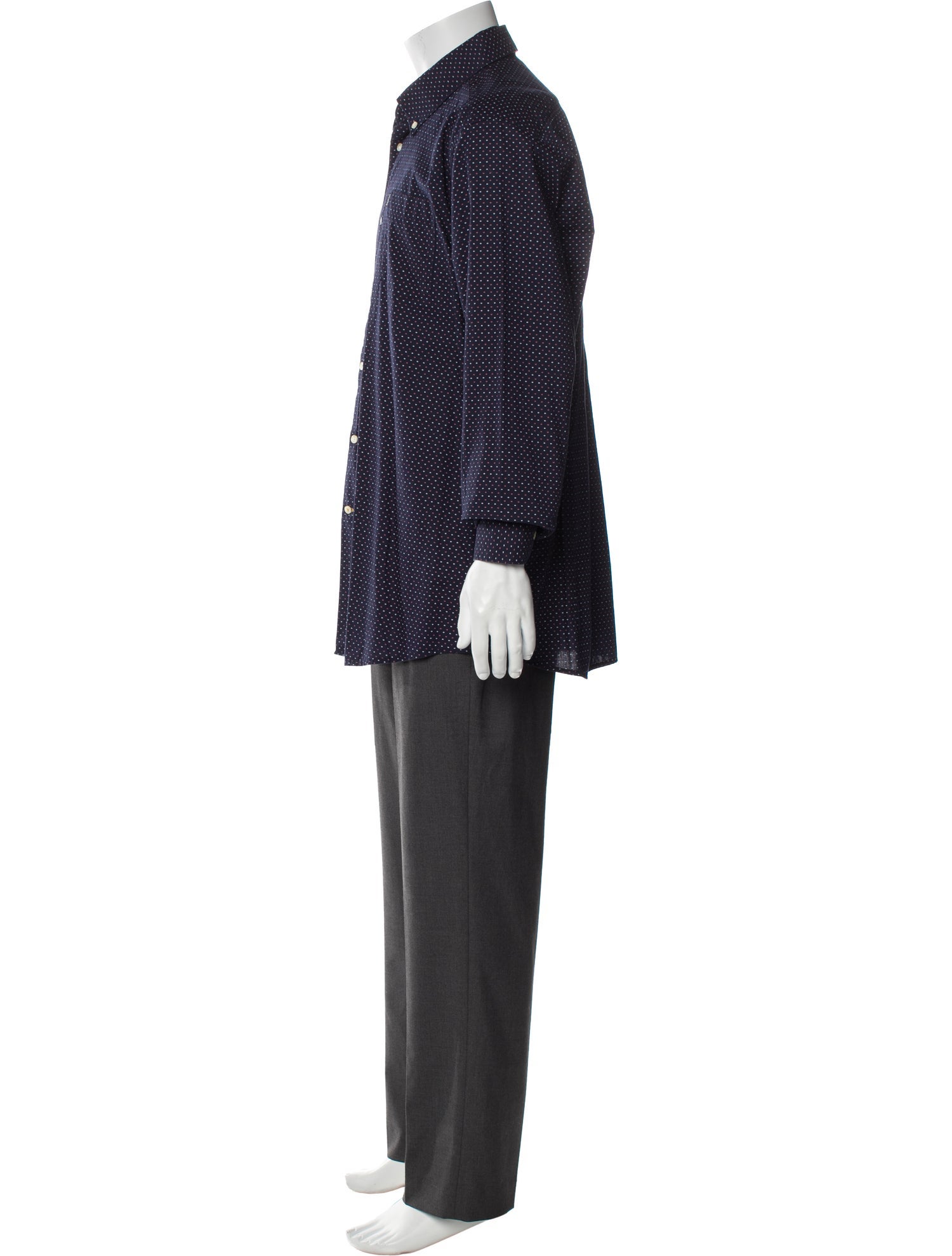 Barbour Polka Dot Print Long Sleeve Shirt