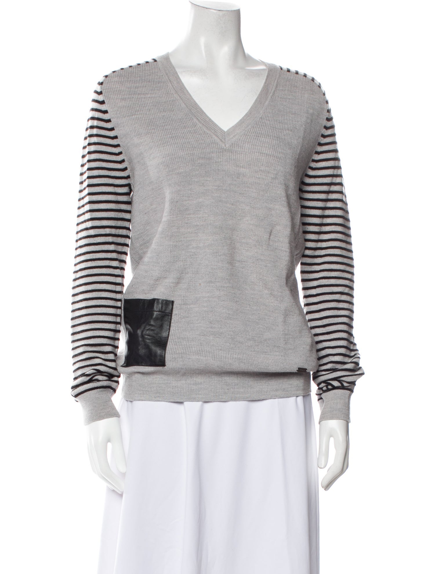 Barbour Merino Wool Striped Sweater