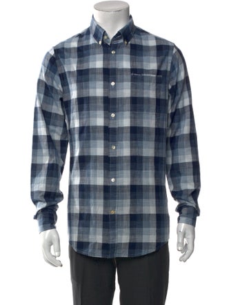 Barbour Plaid Print Long Sleeve Shirt