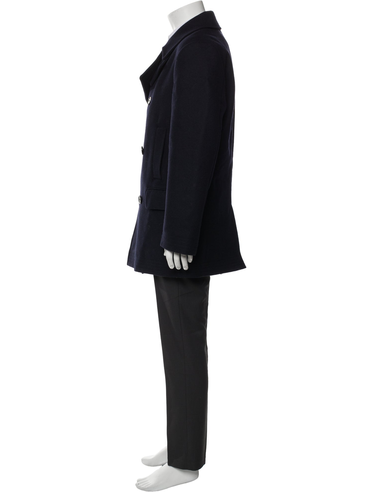 Barbour Wool Peacoat