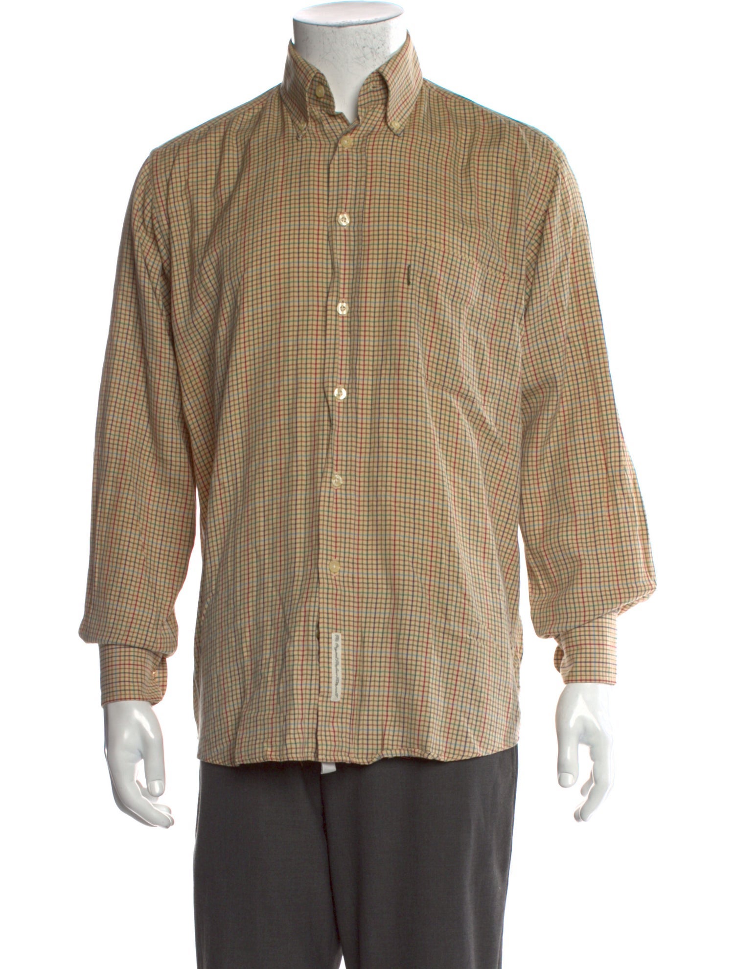 Barbour Plaid Print Long Sleeve Shirt