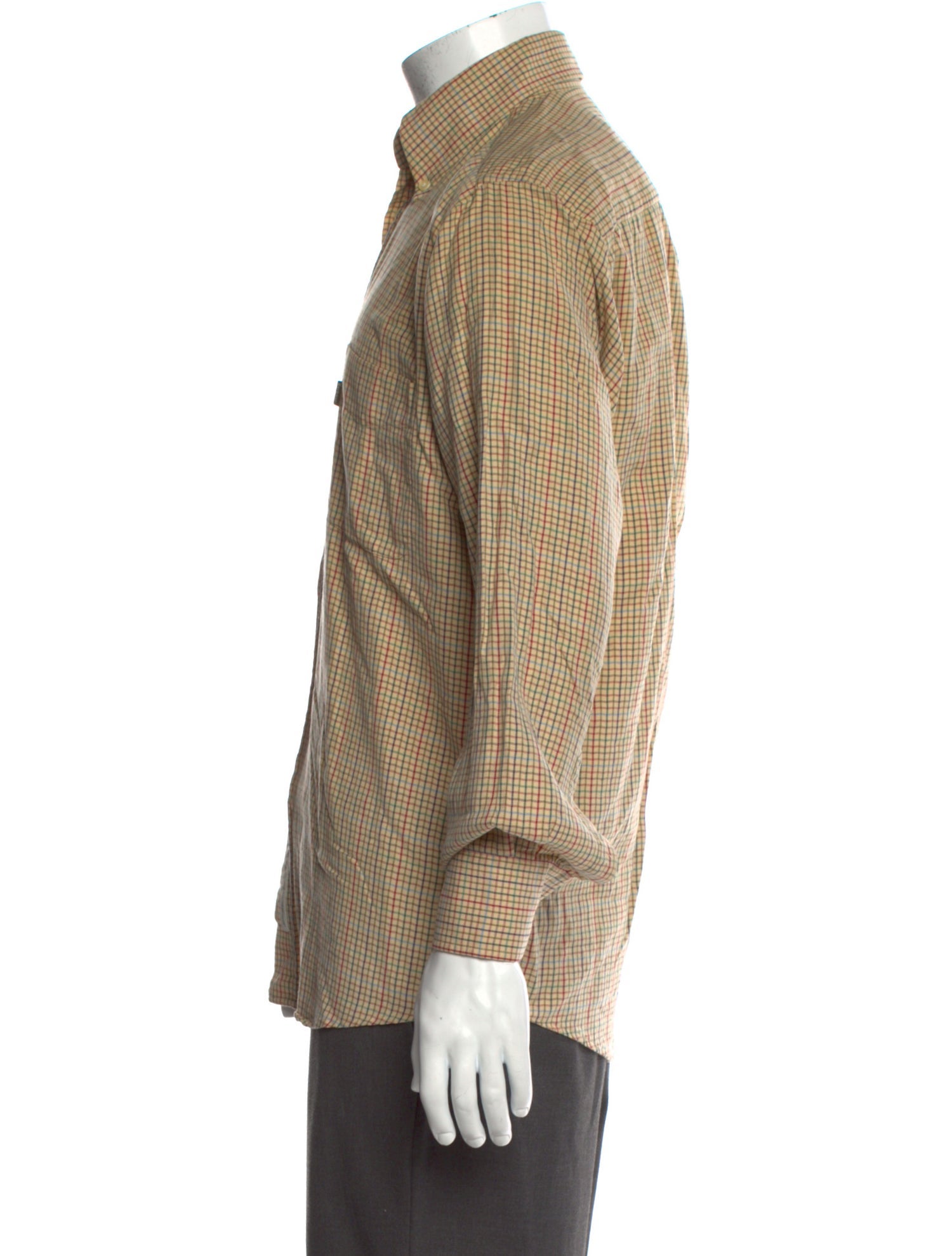 Barbour Plaid Print Long Sleeve Shirt