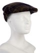 Barbour newsboy pattern print hat