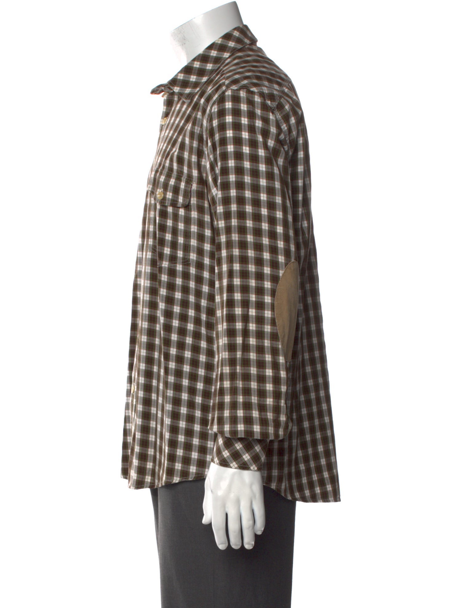 Barbour Plaid Print Long Sleeve Dress Shirt