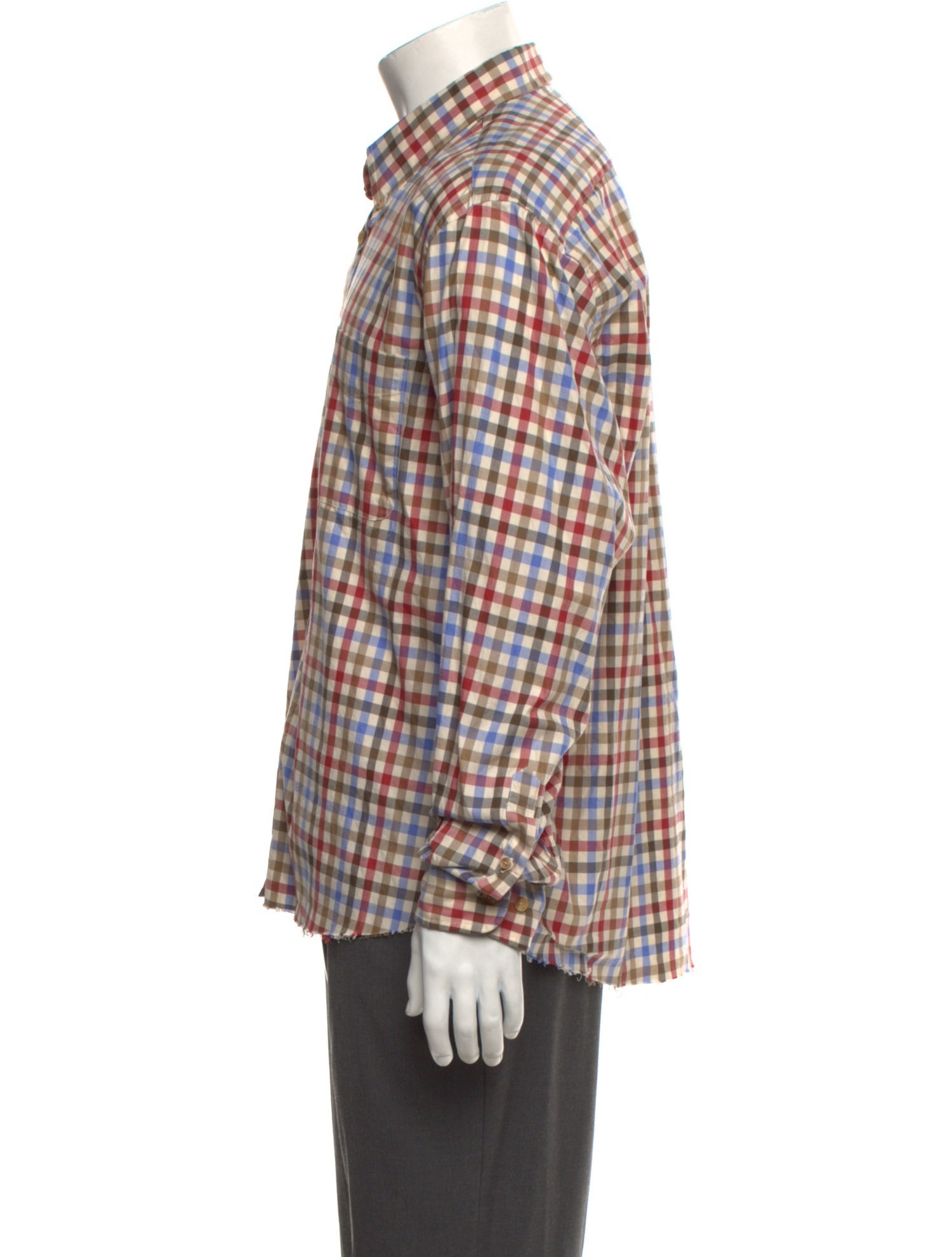 Barbour Plaid Print Long Sleeve Shirt