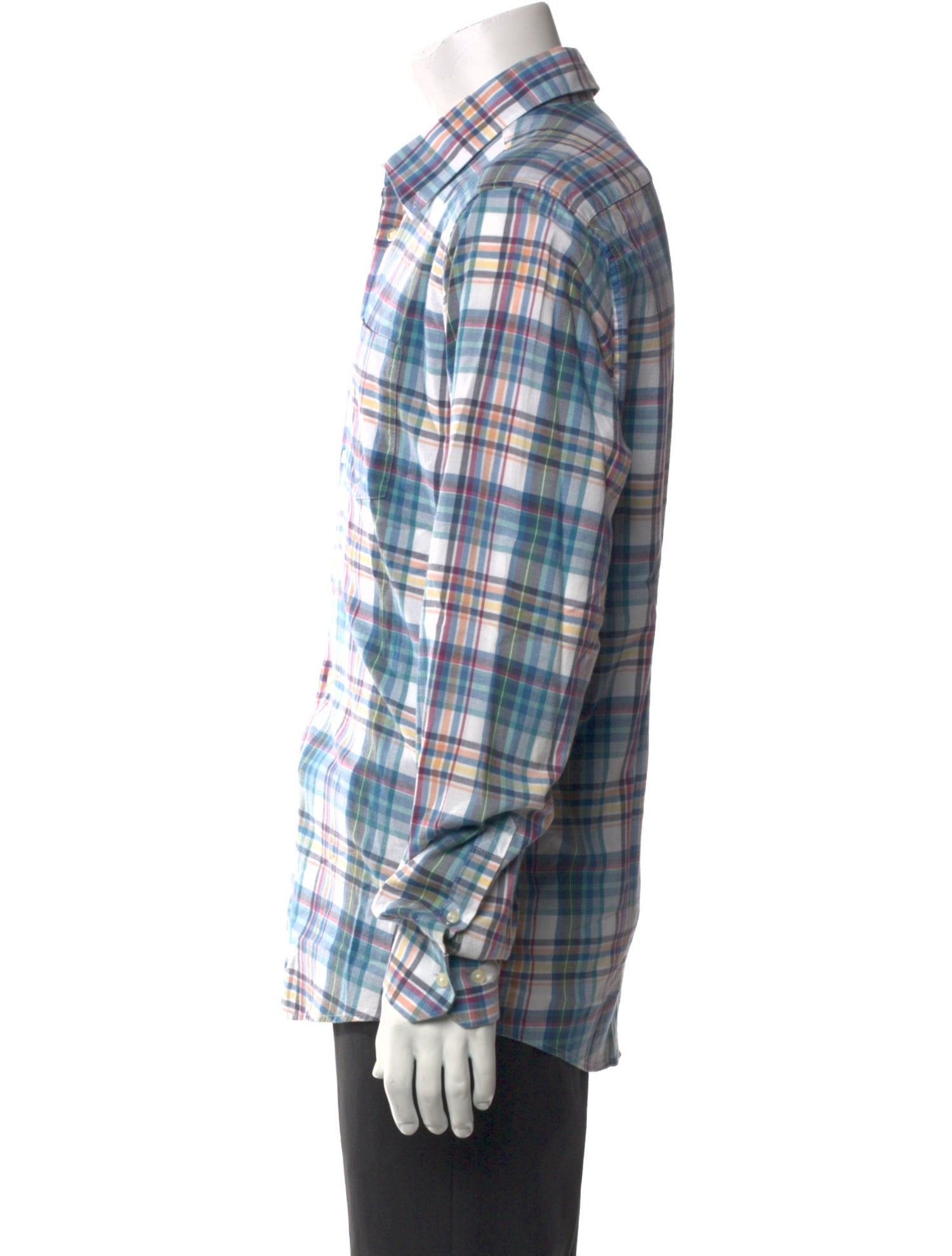 Barbour Plaid Print Long Sleeve Shirt