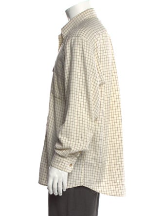 Barbour Plaid Print Long Sleeve Dress Shirt