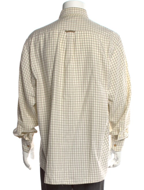 Barbour Plaid Print Long Sleeve Dress Shirt