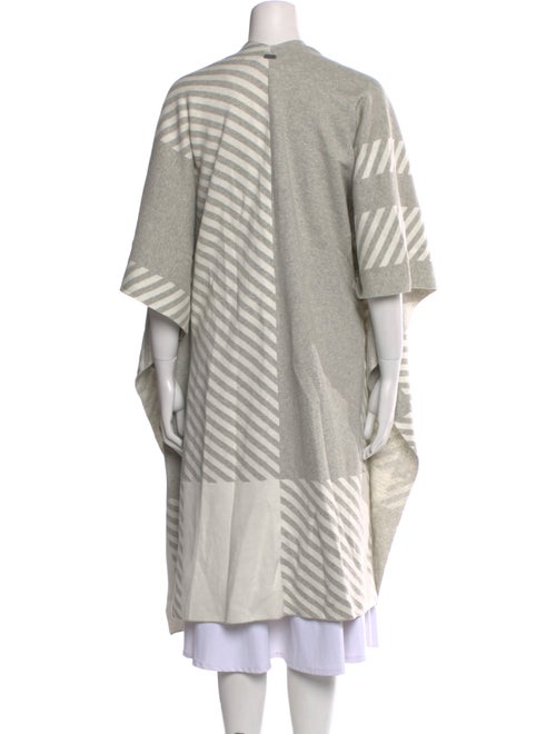 Barbour Striped Open Front Sweater