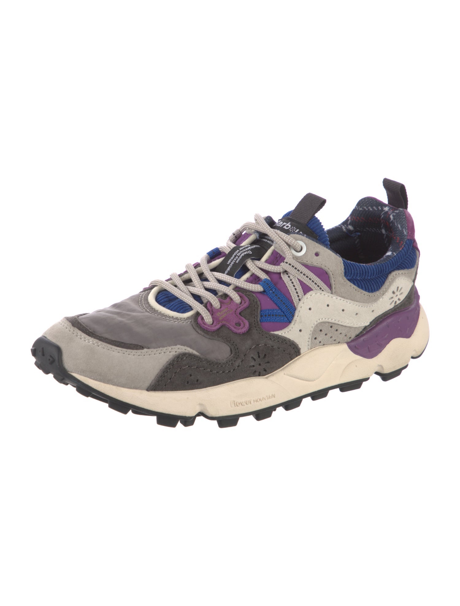 Barbour Colorblock Pattern Athletic Sneakers