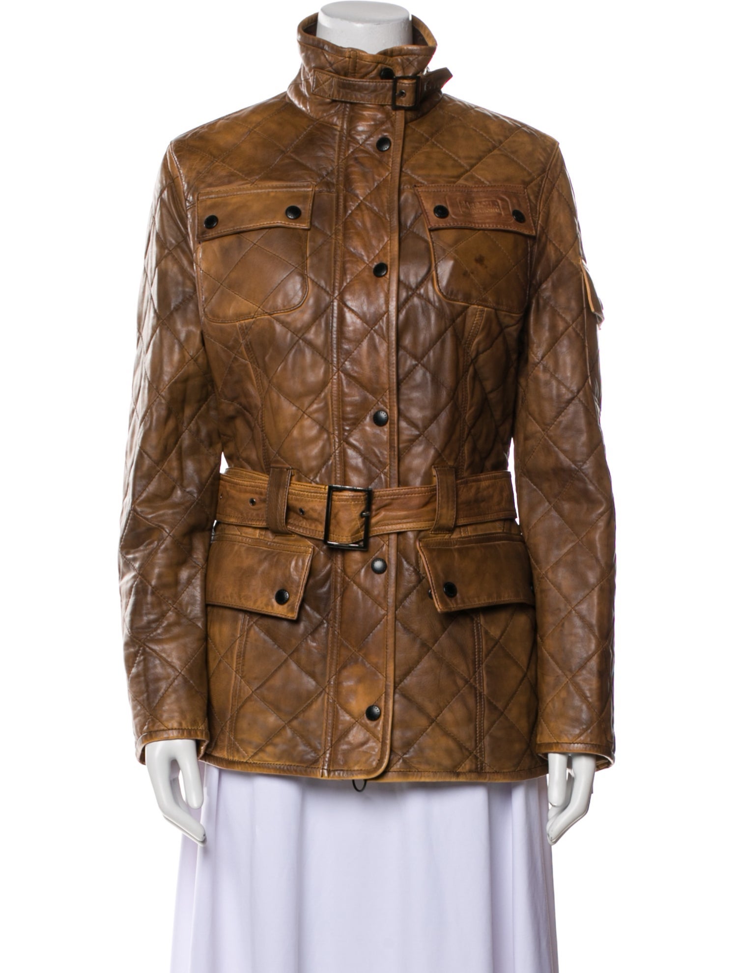 Barbour Leather Utility Jacket